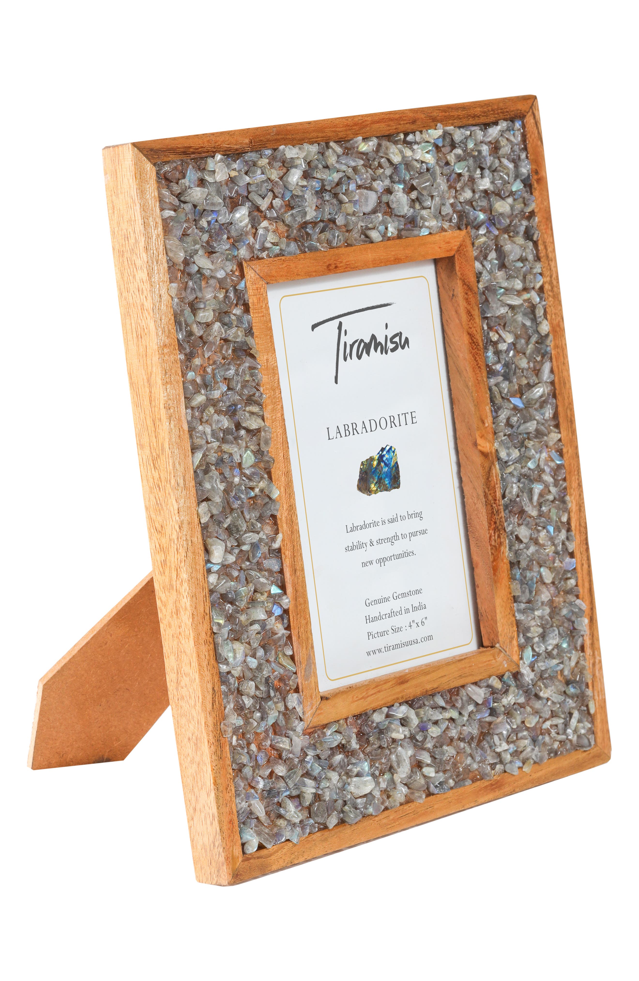 Tiramisu Stone Embellished Picture Frame