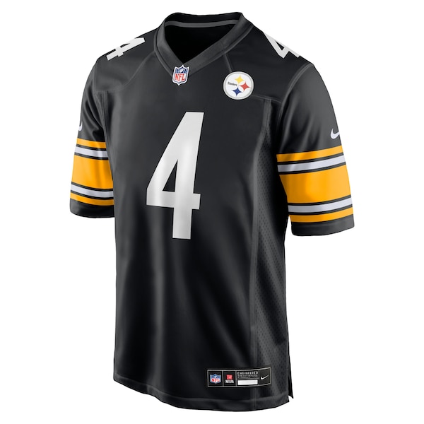 DK Metcalf Pittsburgh Steelers Nike Youth Game Player Jersey - Black