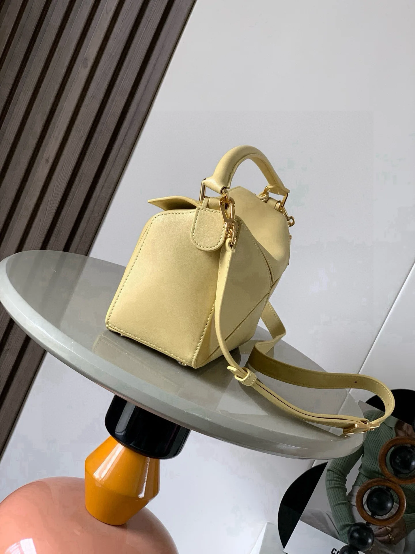 Loewe Lambskin Puzzle Top Handle Bag product photo from LabelPicks