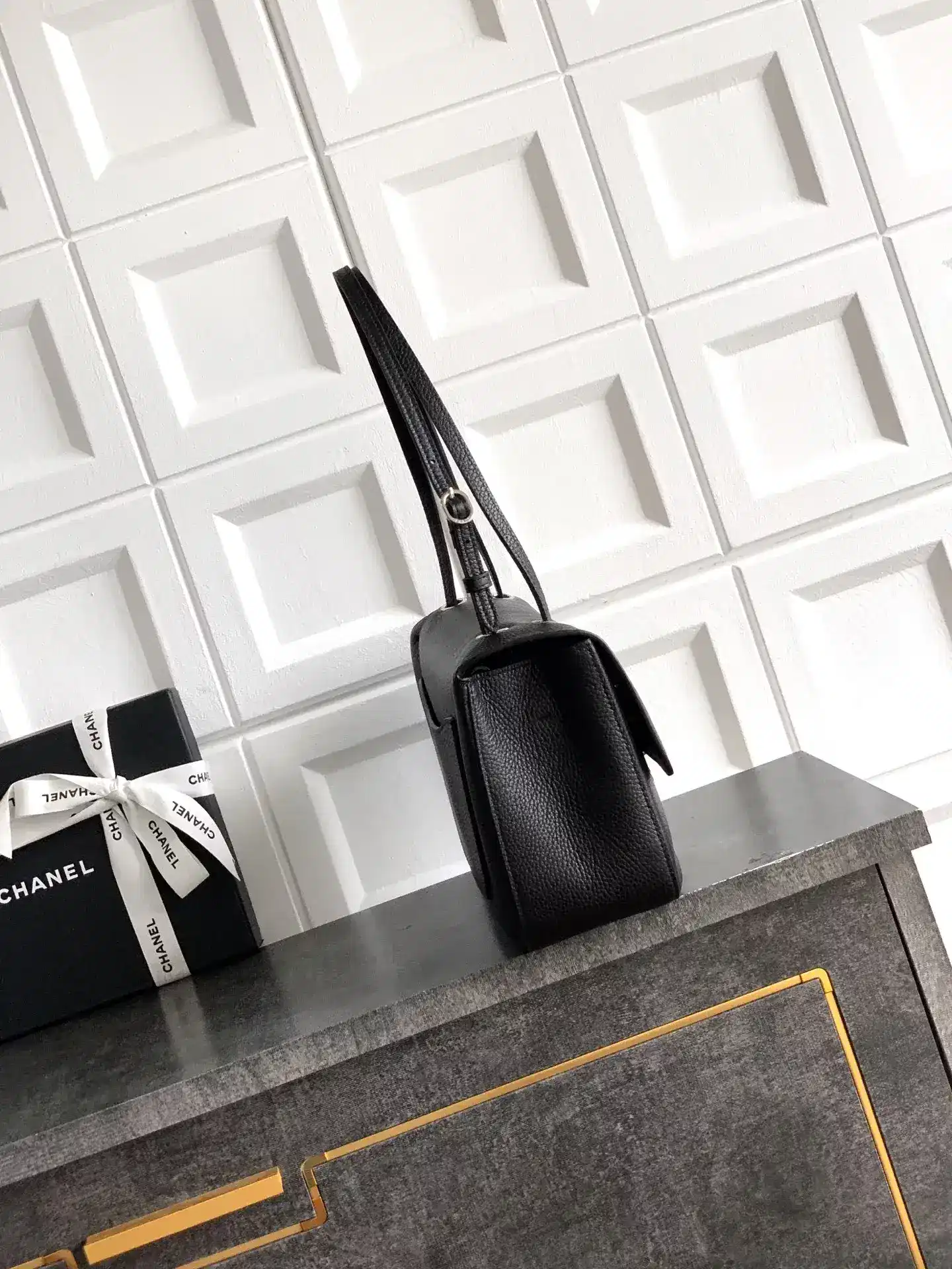 Chanel Black Classic Flap Shoulder Bag product photo from LabelPicks