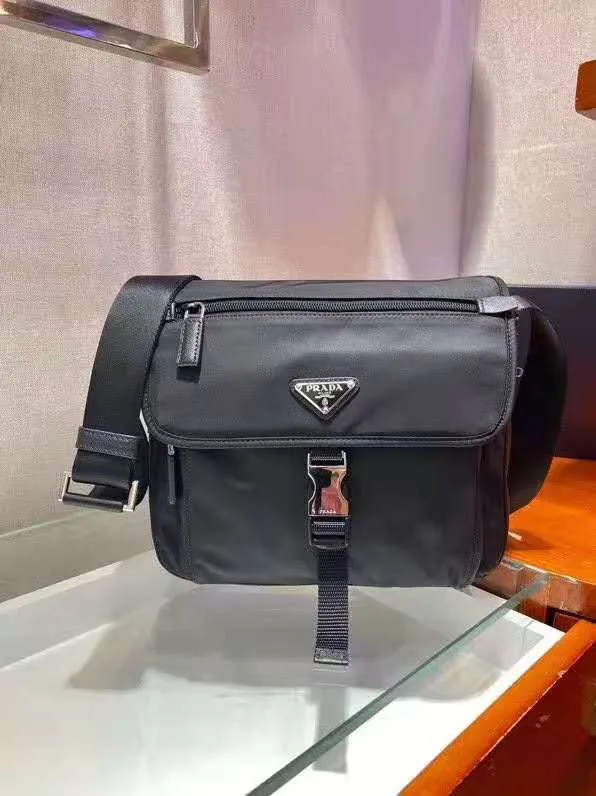 Prada Grained Leather Crossbody Bag product photo from LabelPicks