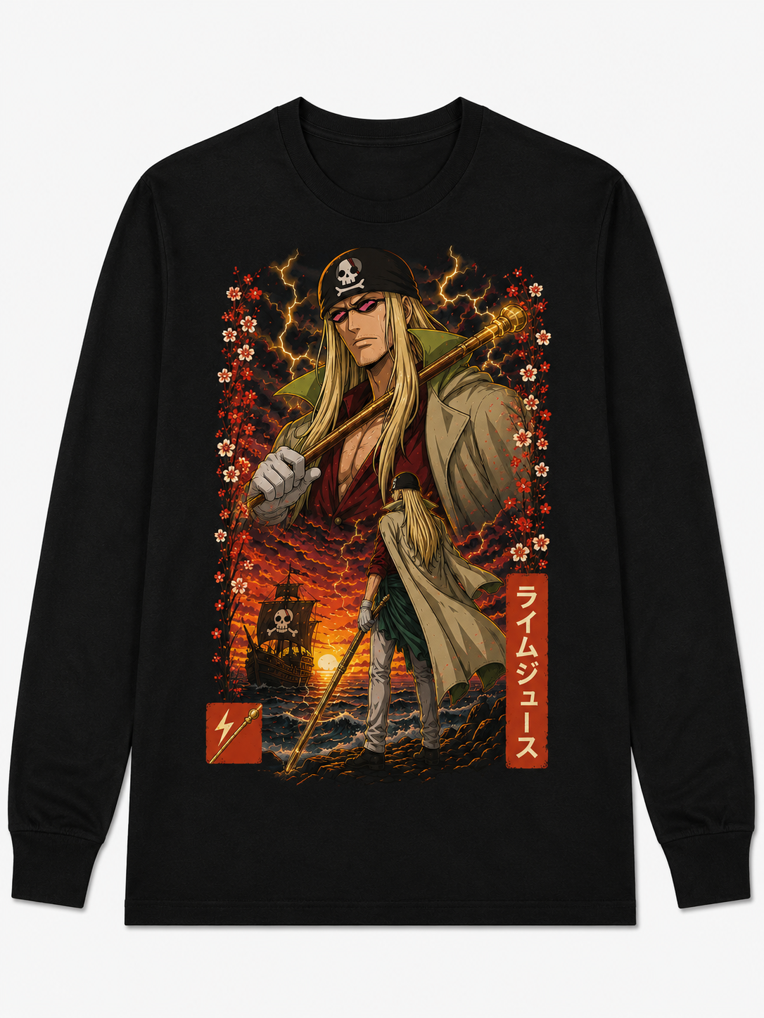 Remera Anime Limejuice One Piece Manga Corta