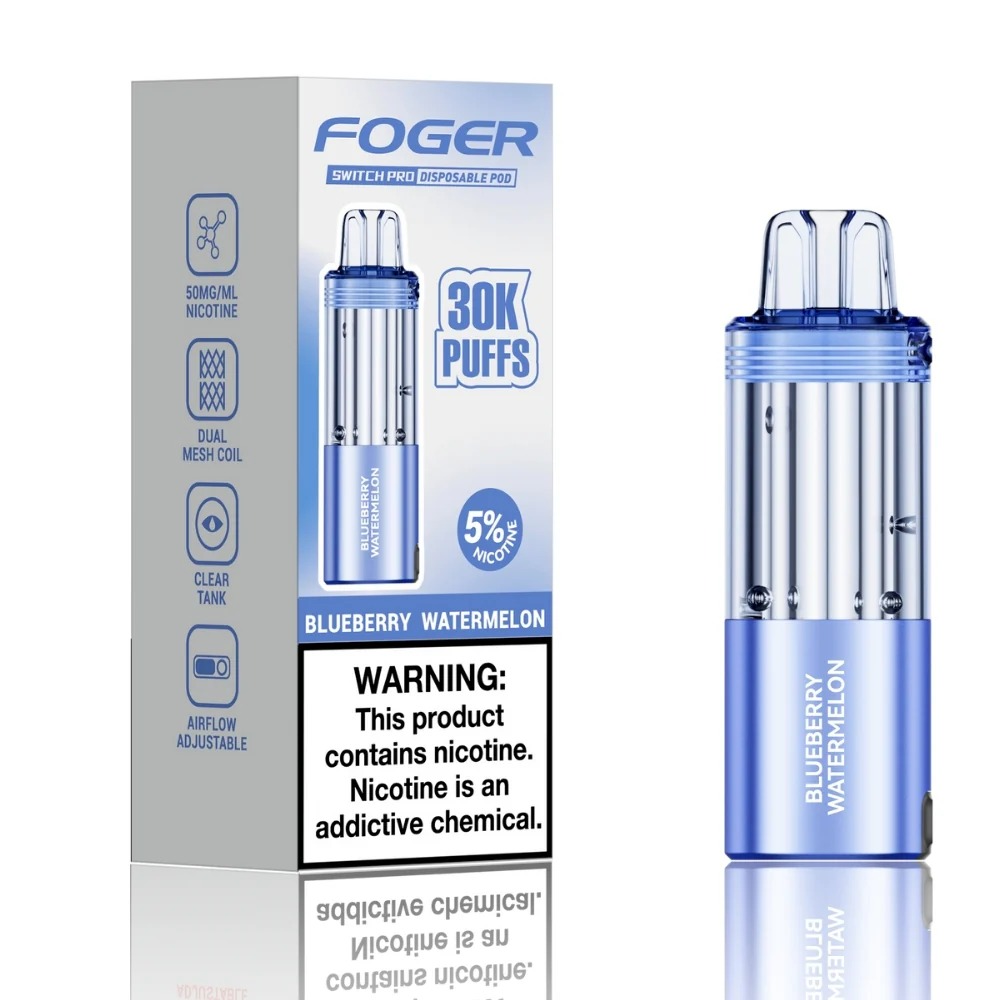 Foger Vape Refill & Pods — Fogger Switch Pro 30K Replacement Pods.