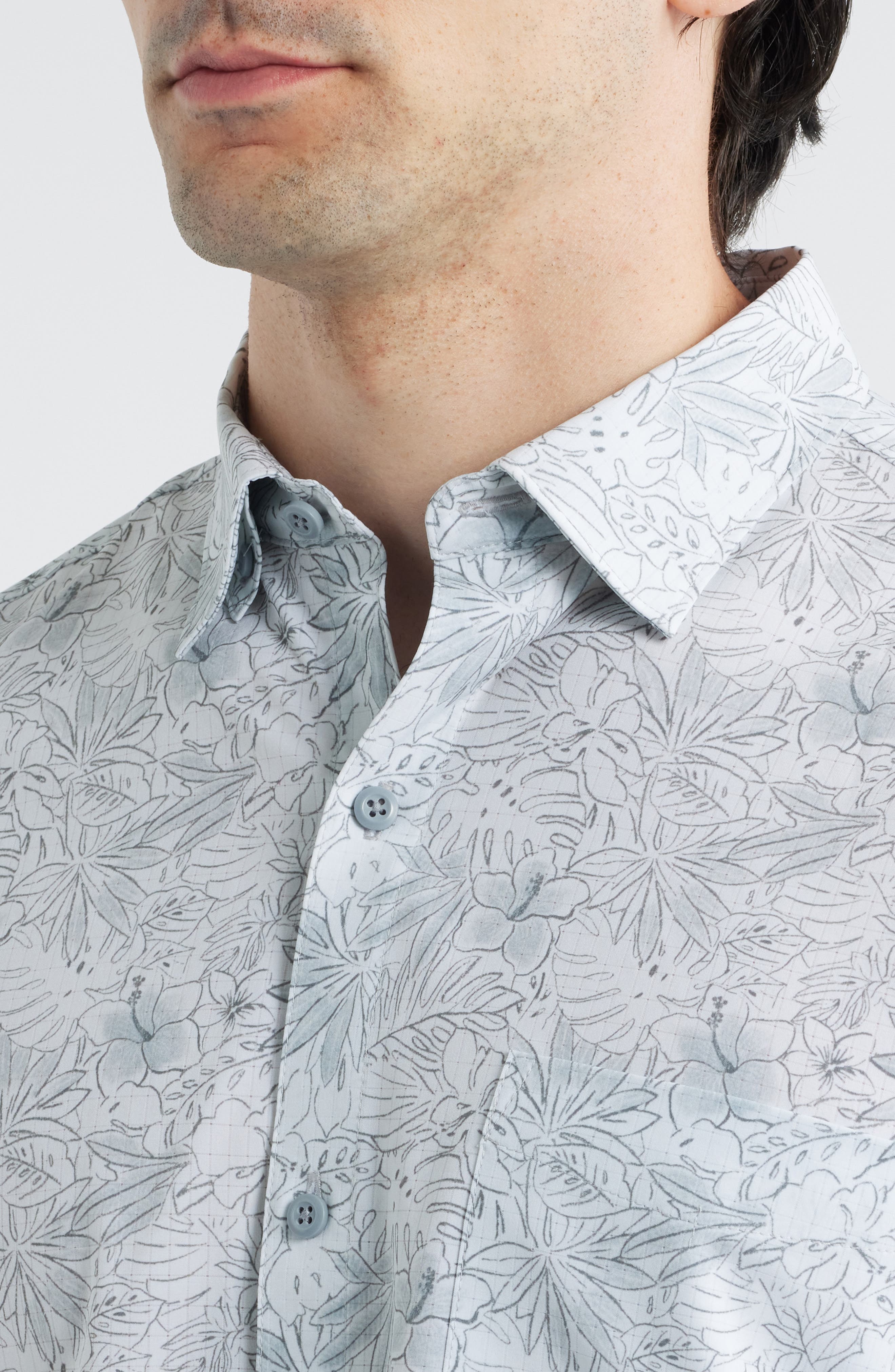 Tommy Bahama Bahama Coast Poquito Fronds IslandZone® Button-Up Shirt