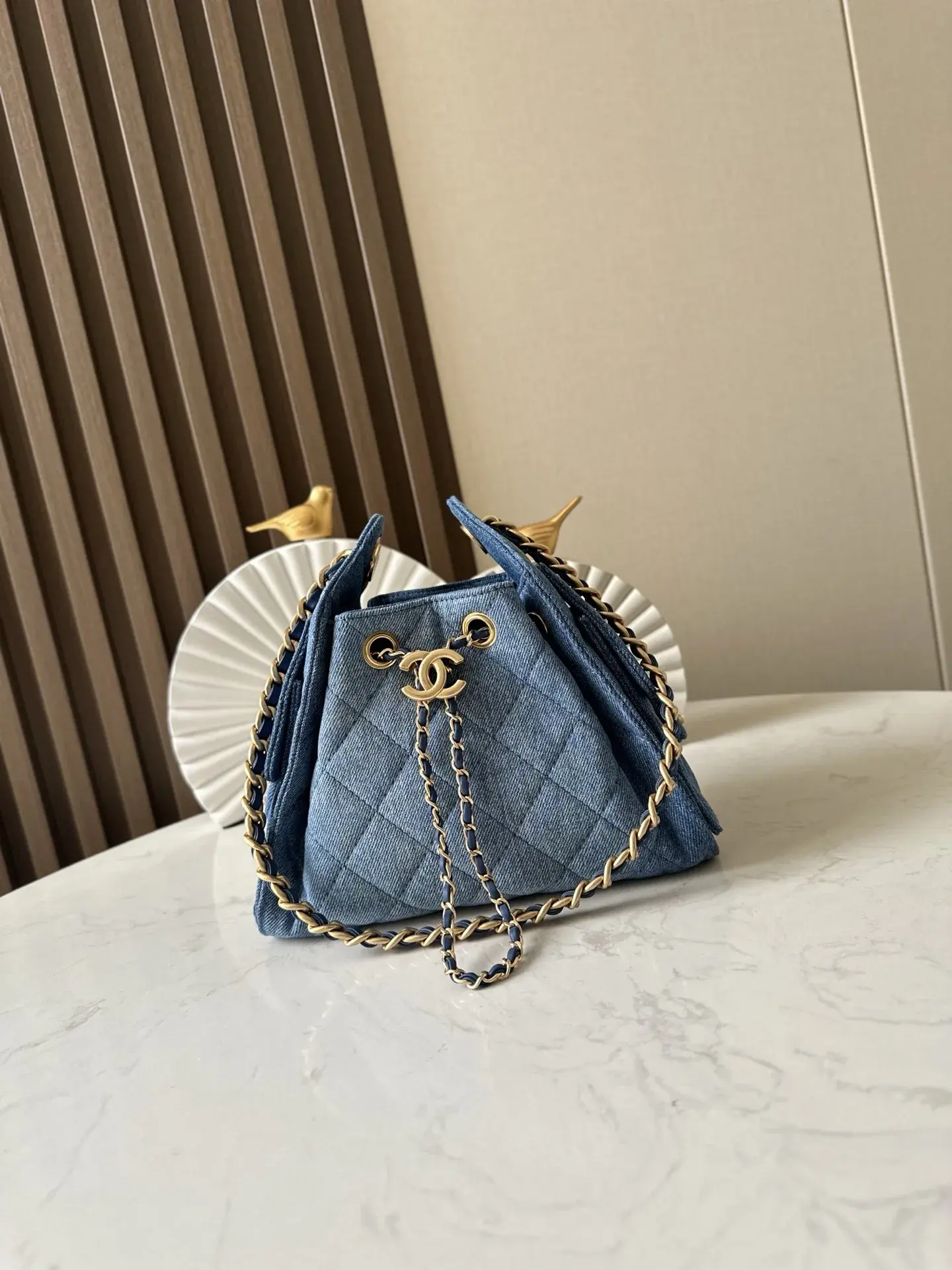 Chanel Denim Hobo Bag product photo from LabelPicks