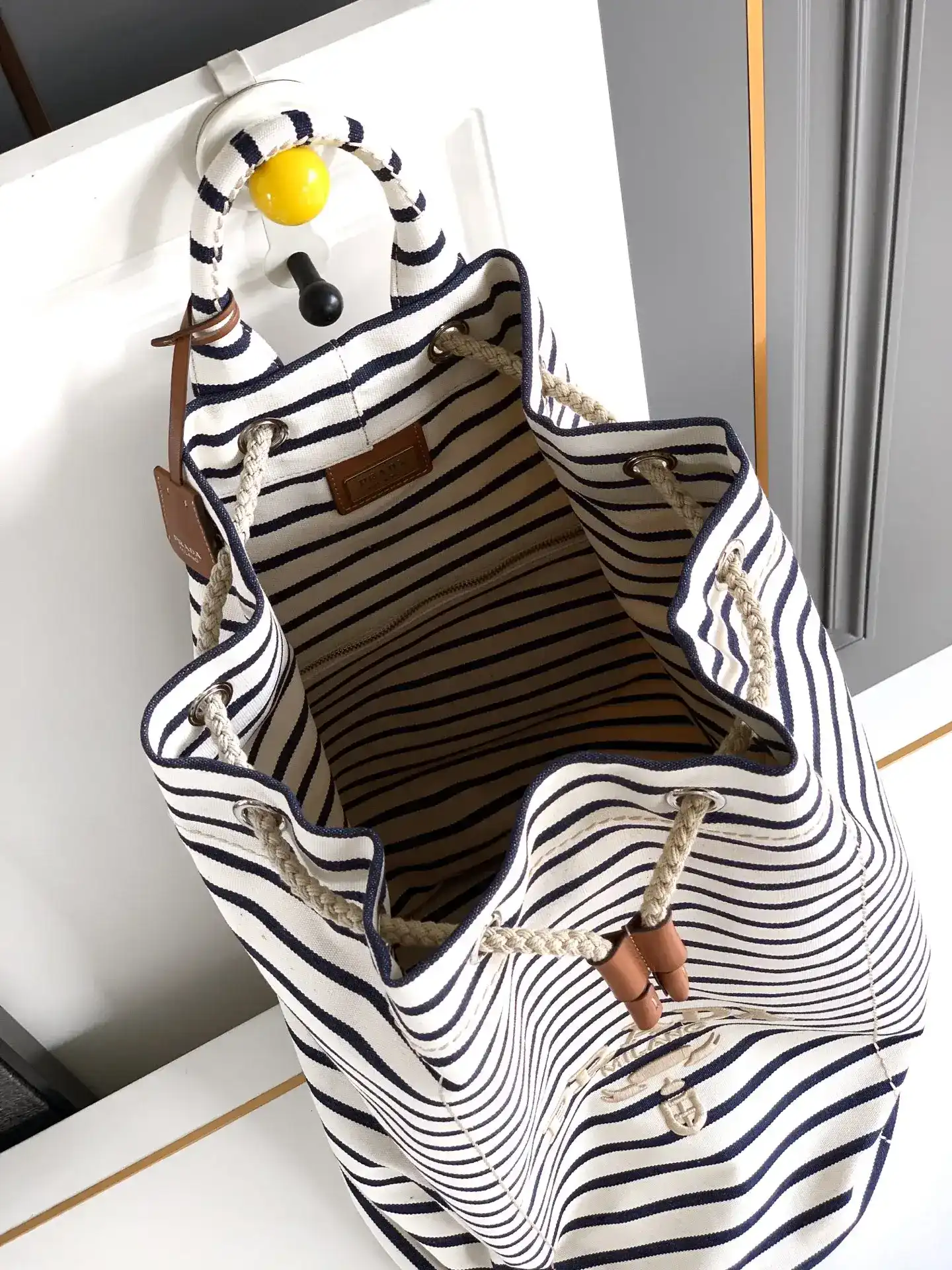 Prada Soft-Structured Bucket Bag product photo from LabelPicks
