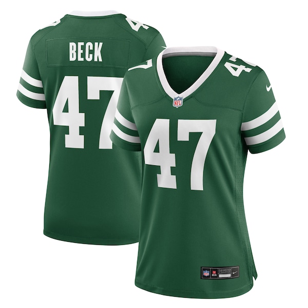 Andrew Beck New York Jets Nike Women's Team Game Jersey - Legacy Green