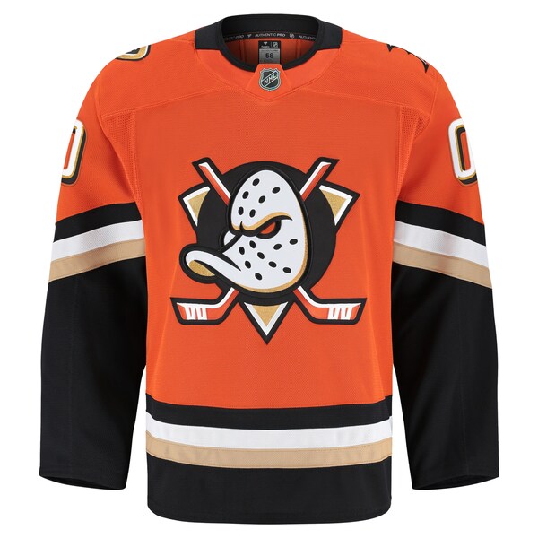 Anaheim Ducks  Home Authentic Pro Custom Jersey - Orange