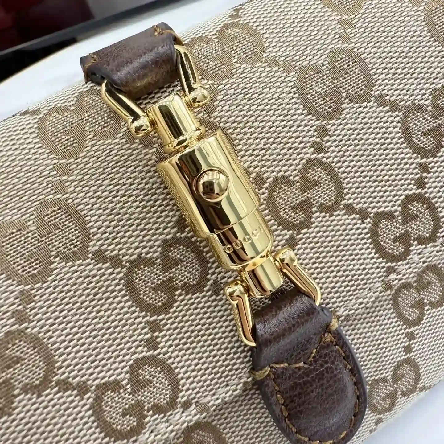 Gucci Jackie Brown Quilted Leather Shoulder Bag product photo from LabelPicks