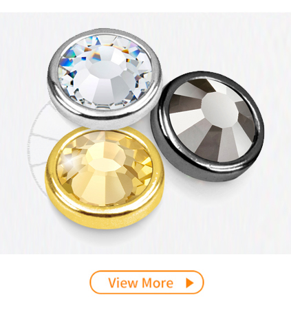 Rimmed Hotfix Rhinestones