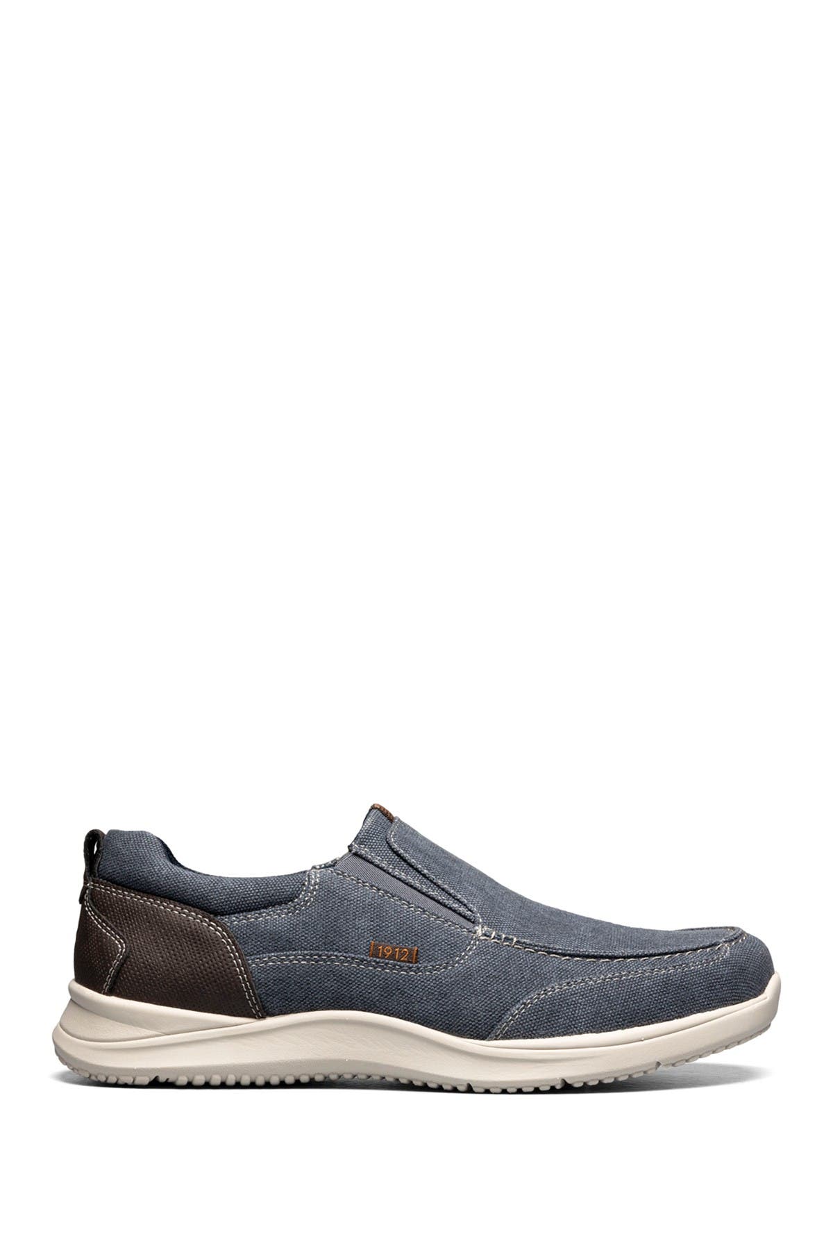 NUNN BUSH Conway Canvas Slip-On Sneaker - Wide Width Available