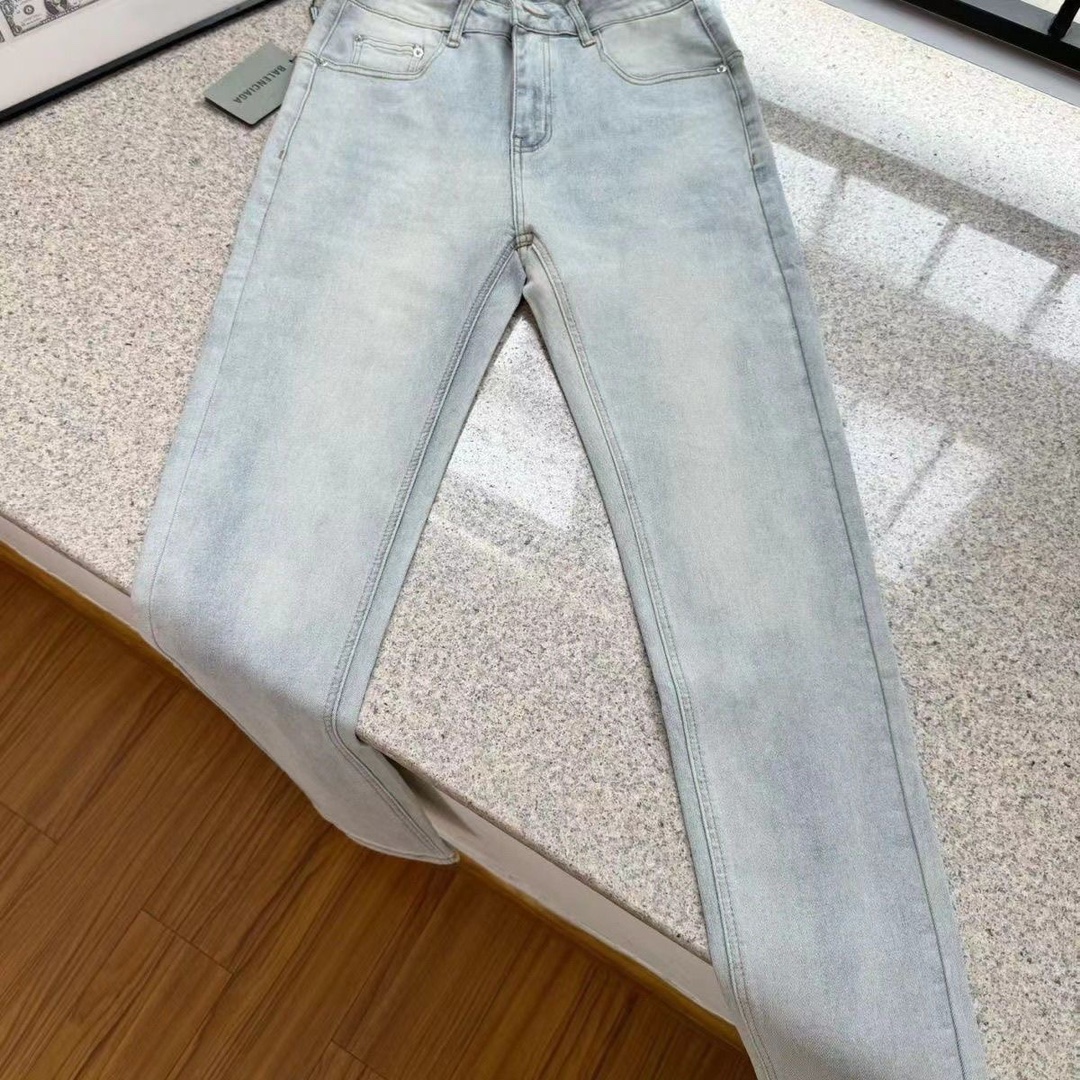 1212 Starry diamond-set jeans