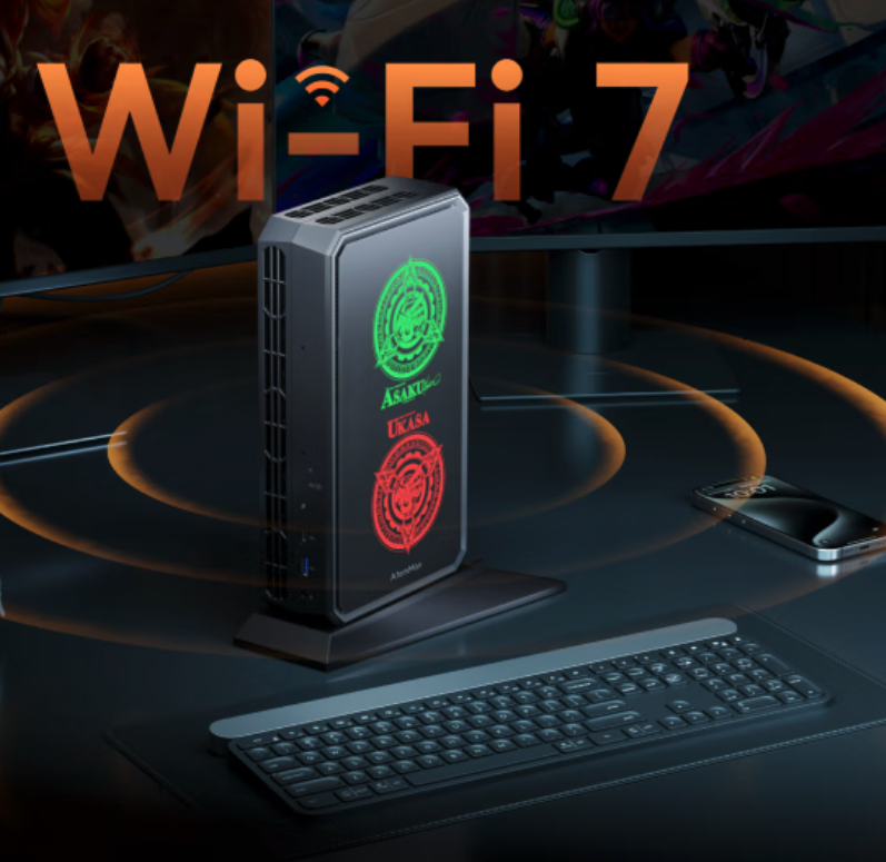 MINISFORUM AtomX Series G7 PT Mini PC AMD RX7600MXT/7945HX MiniPC NUC 32GB+1TB - GreshamTech