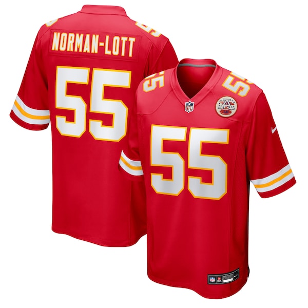 Omarr Norman-Lott Kansas City Chiefs Nike Team Game Jersey -  Red