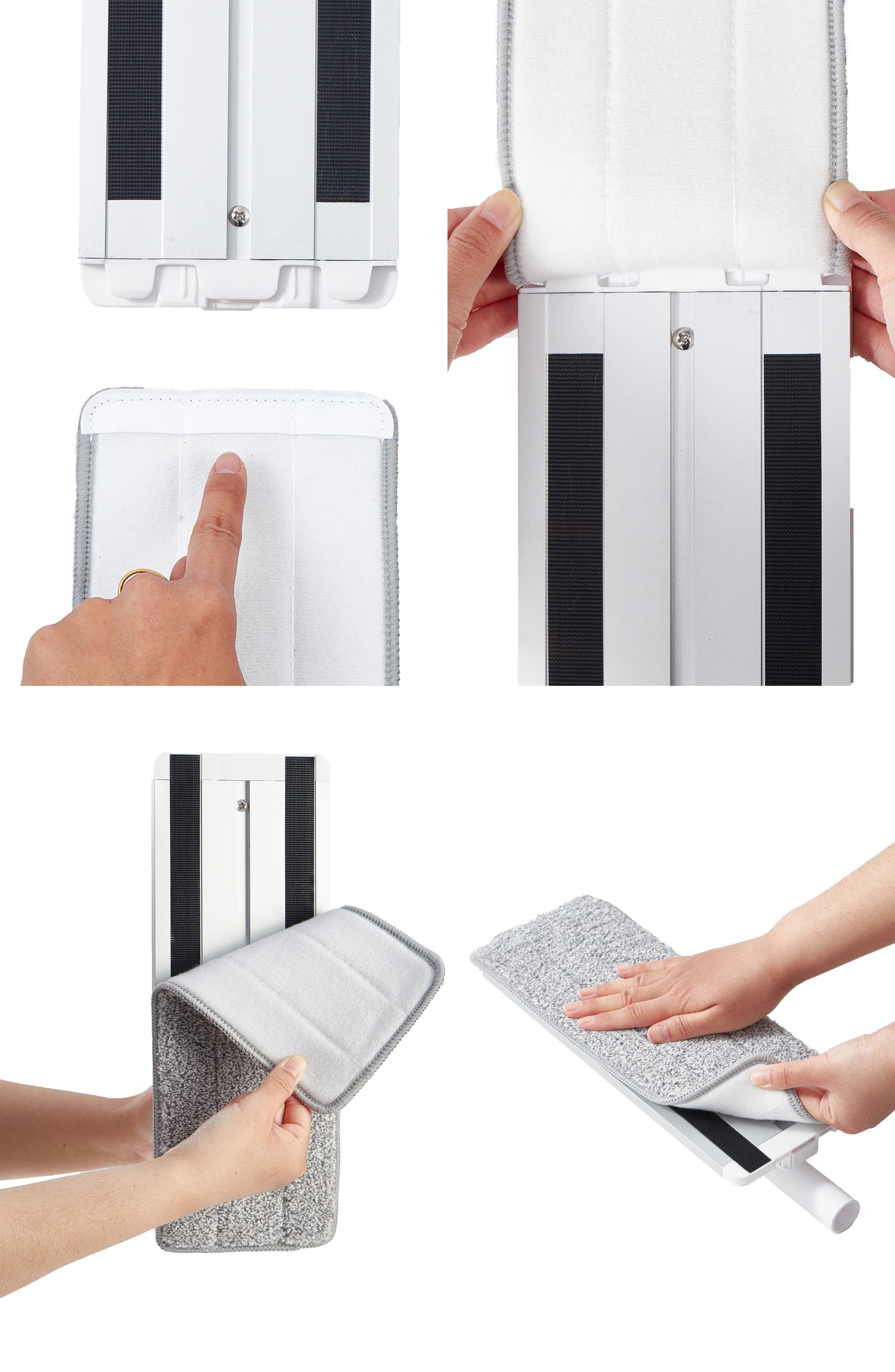 TRUE AND TIDY Bucket900 2-Pack Mop Pads
