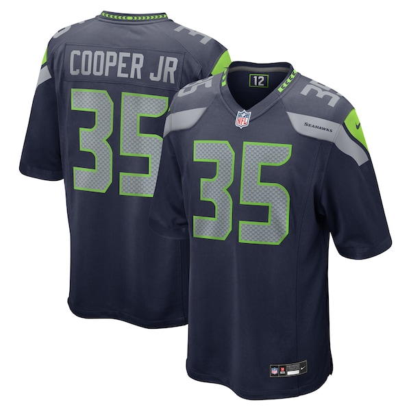 Ryan Cooper Jr. Seattle Seahawks Nike Team Game Jersey -  College Navy