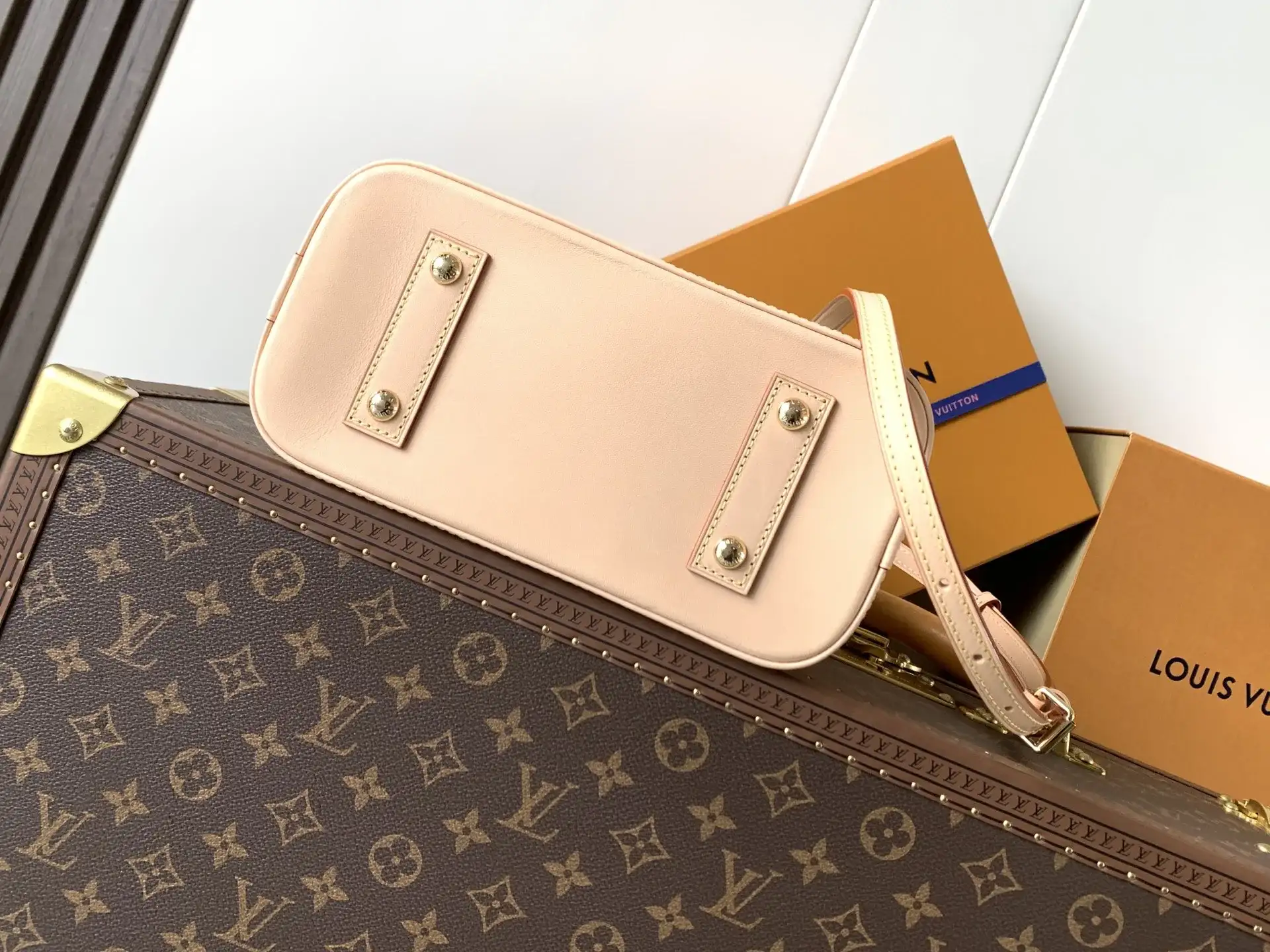 Louis Vuitton Brown Alma Monogram Canvas Top Handle Bag product photo from LabelPicks