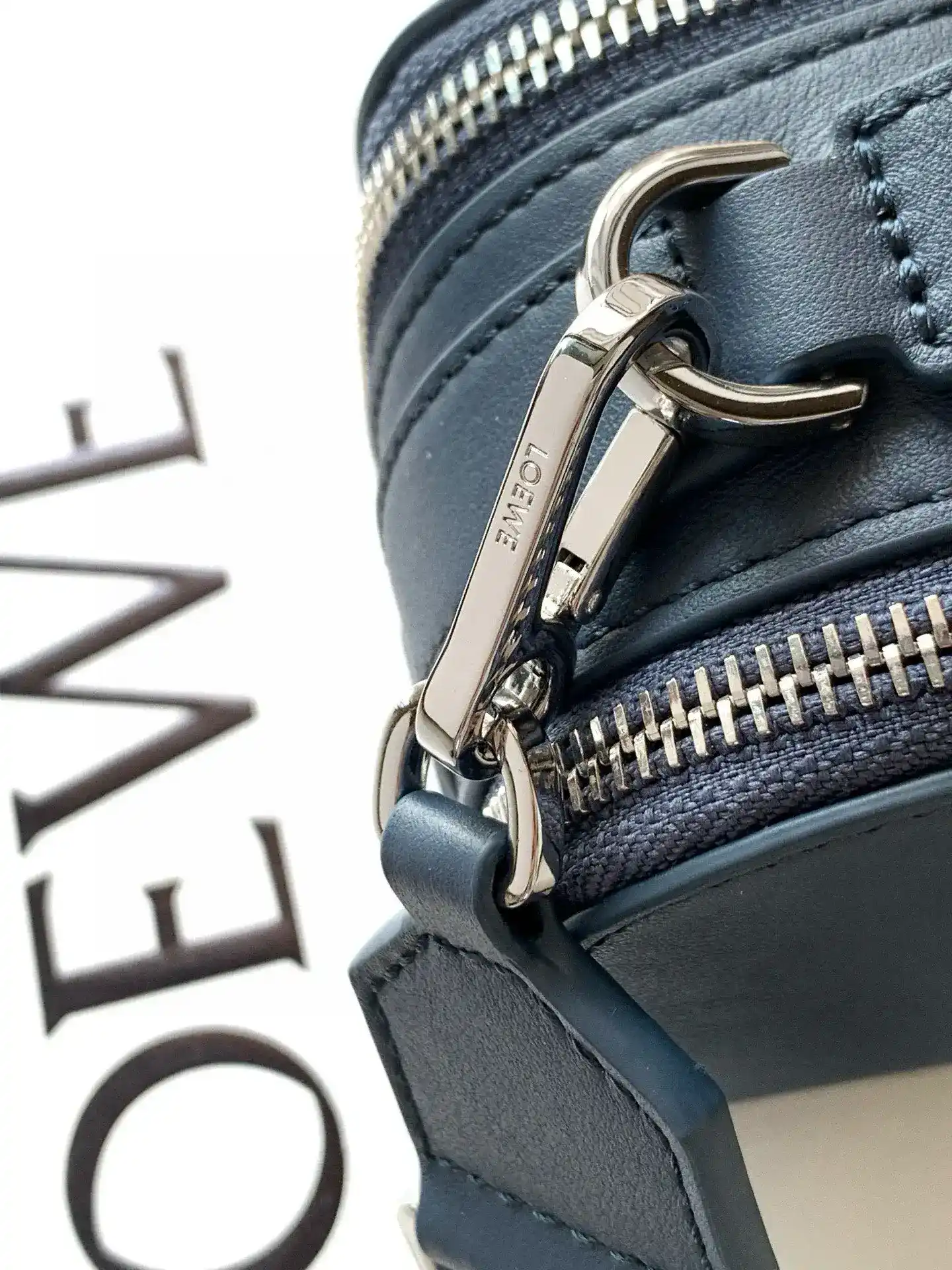 Loewe Blue Calfskin Crossbody Bag product photo from LabelPicks