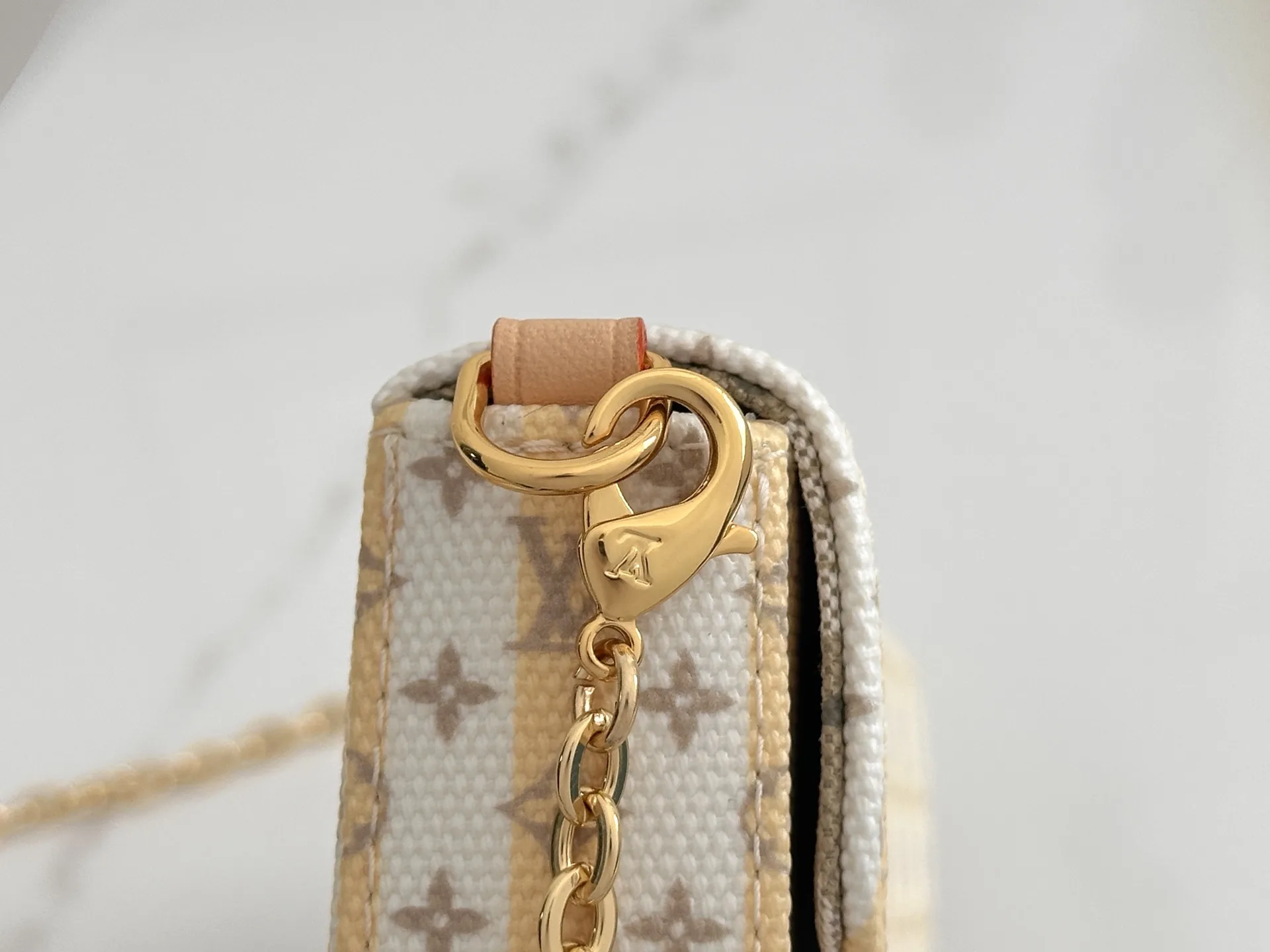 Louis Vuitton Yellow Pochette Crossbody Bag product photo from LabelPicks