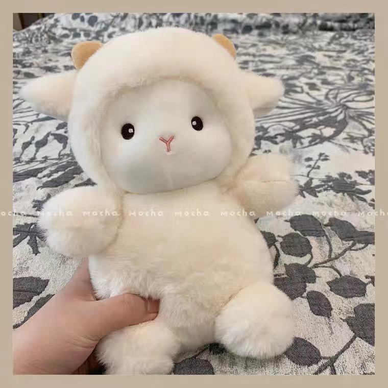 Sheep Brown Bear Doll Plush Toy Healing Cloth Doll Cute Doll Pillow Super Soft Gift
