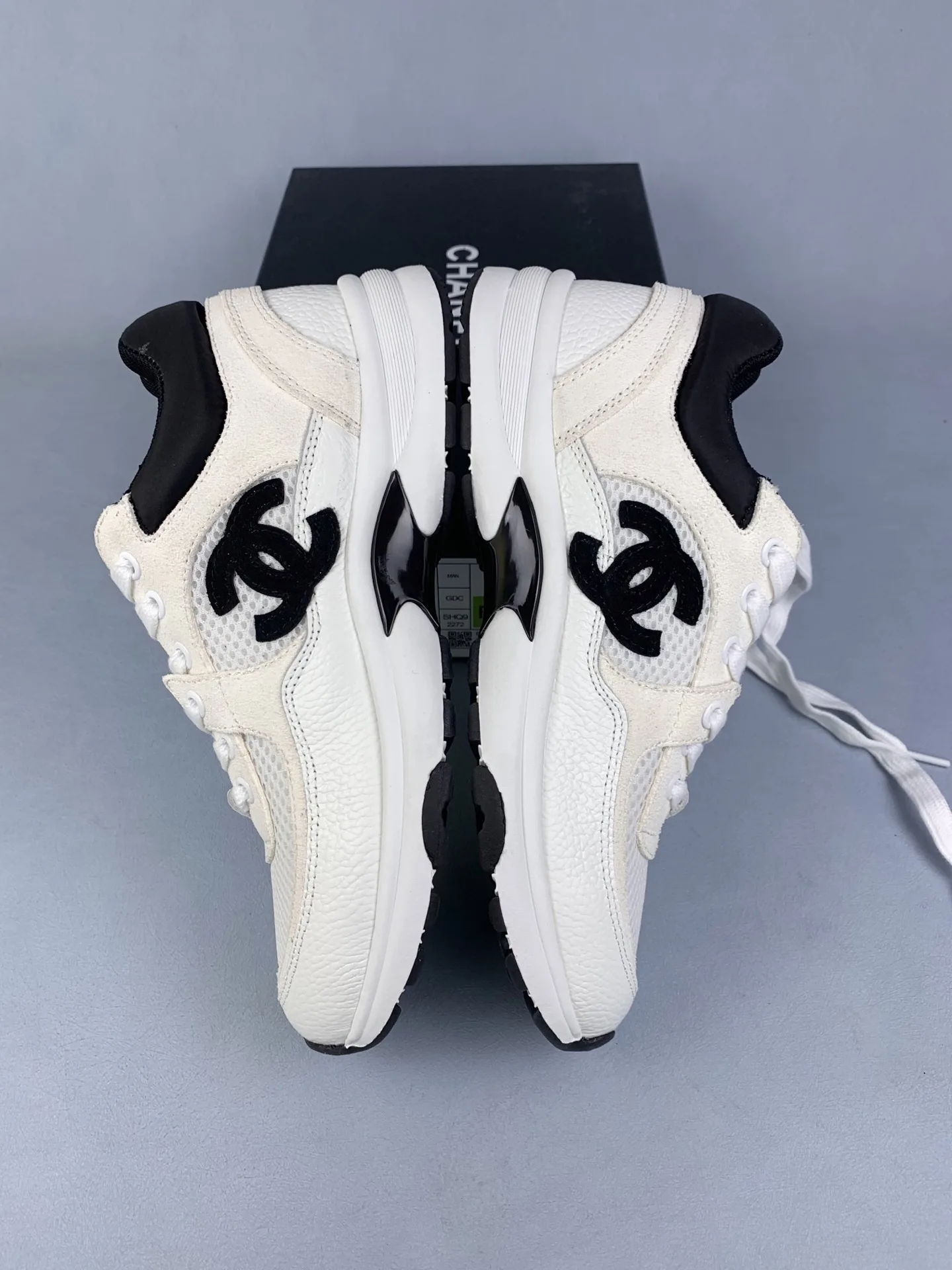 CHANEL Sneakers Fabric, Suede Calfskin & Mesh product photo from LabelPicks