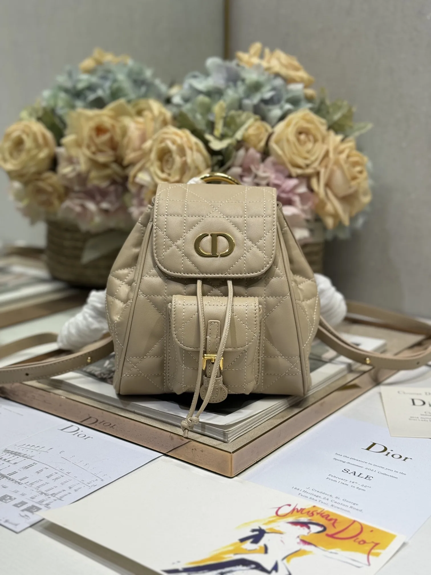 Dior Black Lambskin Backpack product photo from LabelPicks