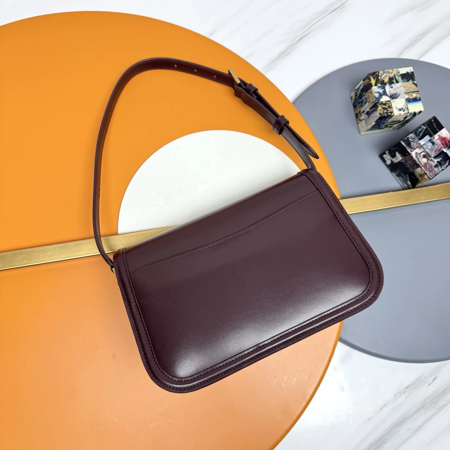 Saint Laurent Black Solferino Calfskin Shoulder Bag product photo from LabelPicks