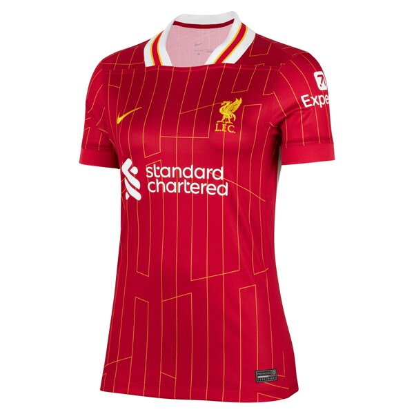 Liverpool Nike Women's 2024/25 Home Custom Replica Jersey - Red