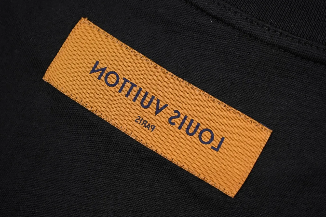 Louis Vuitton Black Embossed Long Sleeve Base T-Shirt product photo from LabelPicks