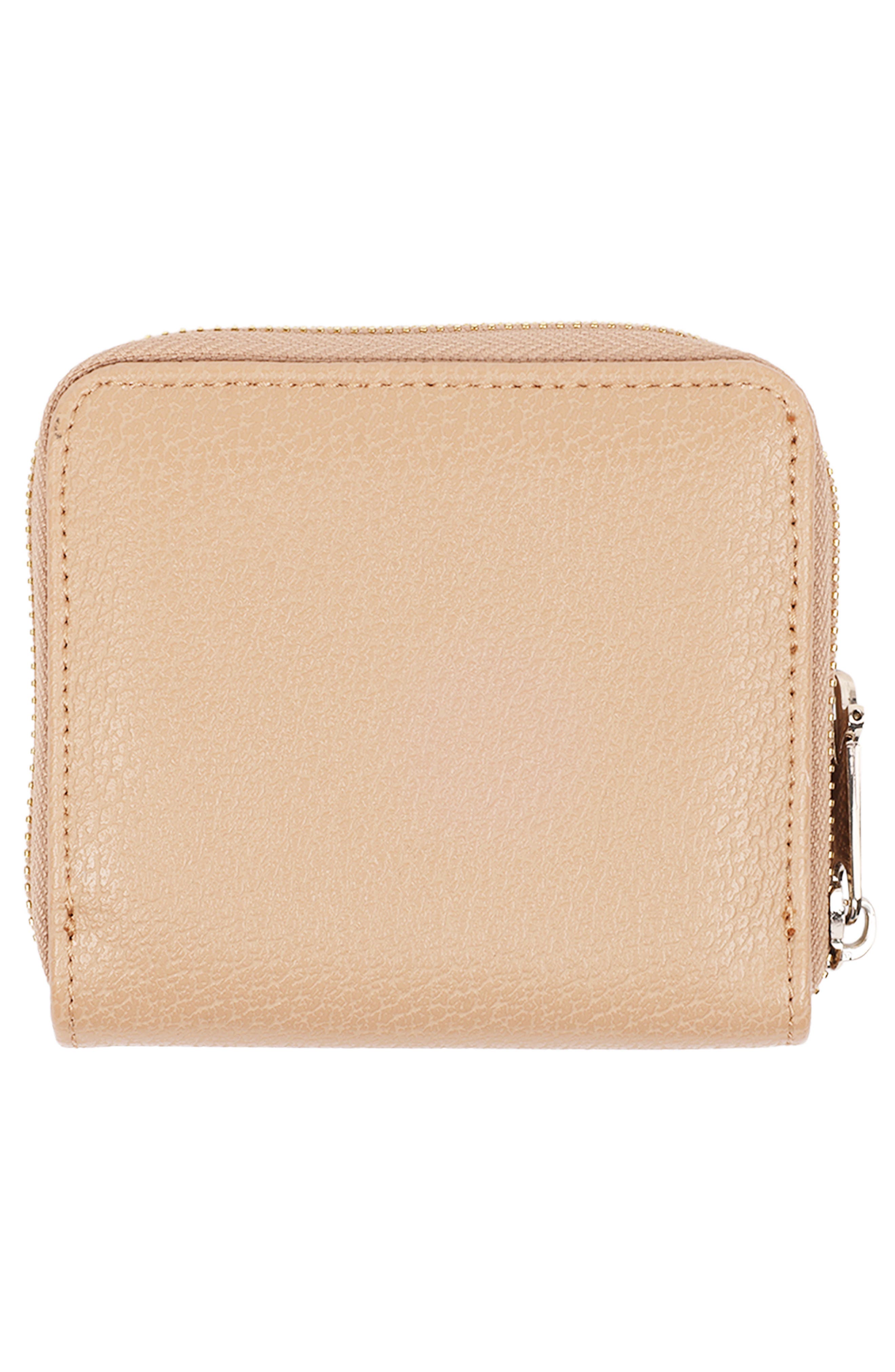 True Religion Horseshoe Plaque Mini Wallet
