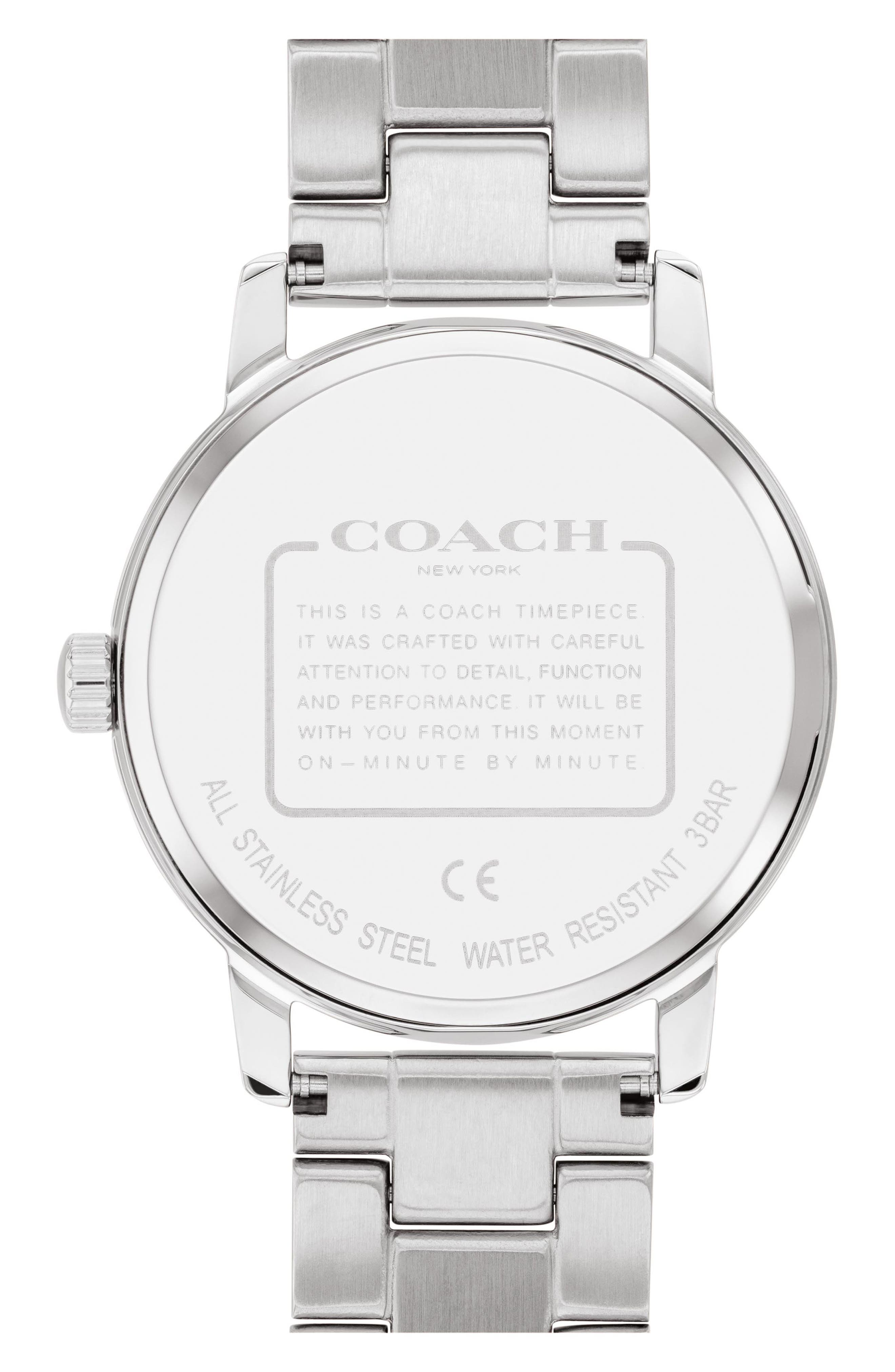 COACH Grand Bracelet Watch
