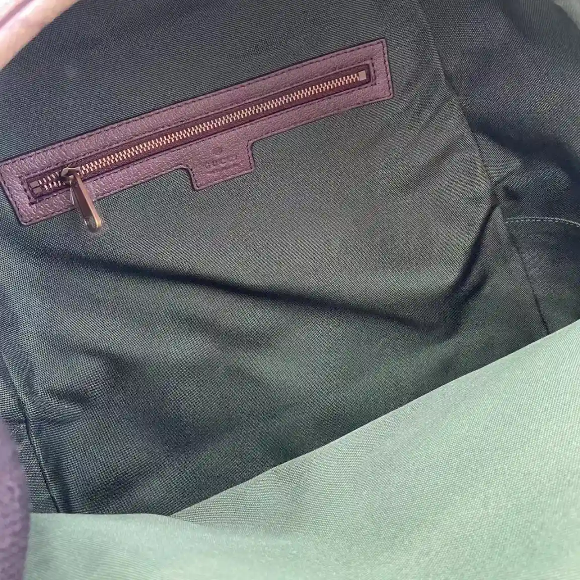 Gucci Ophidia Brown GG Supreme Canvas Backpack product photo from LabelPicks