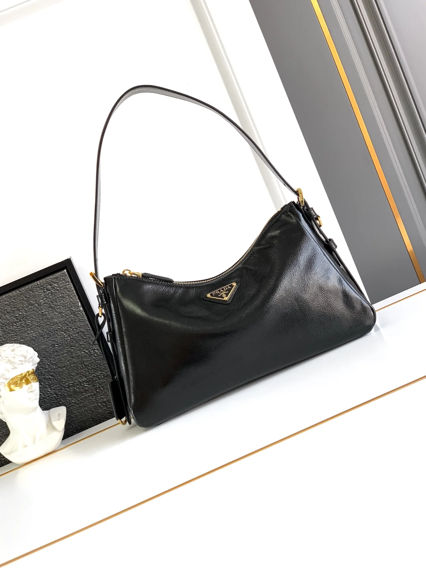 Prada Calfskin Hobo Bag product photo from LabelPicks