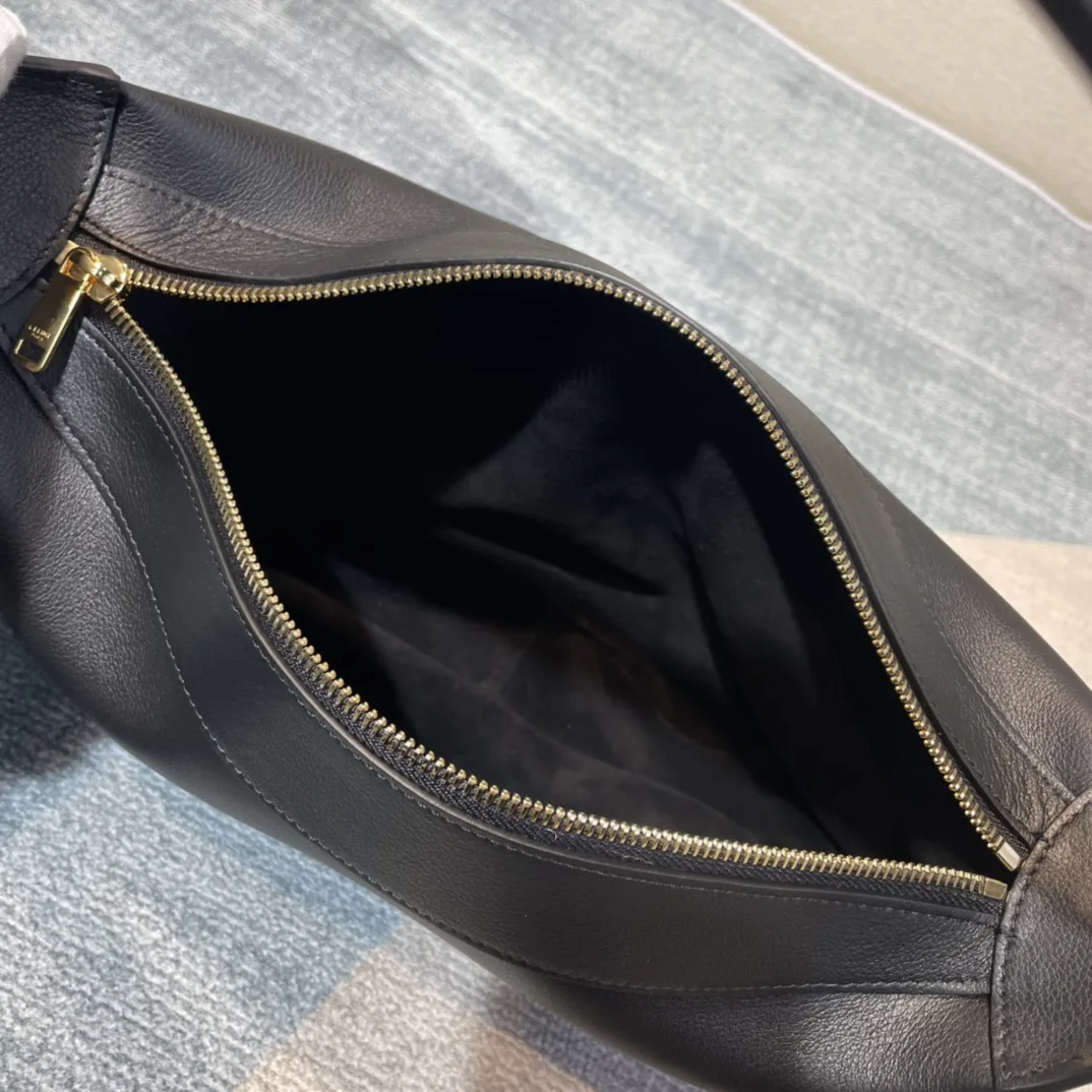 Celine Black Triomphe Canvas Shoulder Bag product photo from LabelPicks