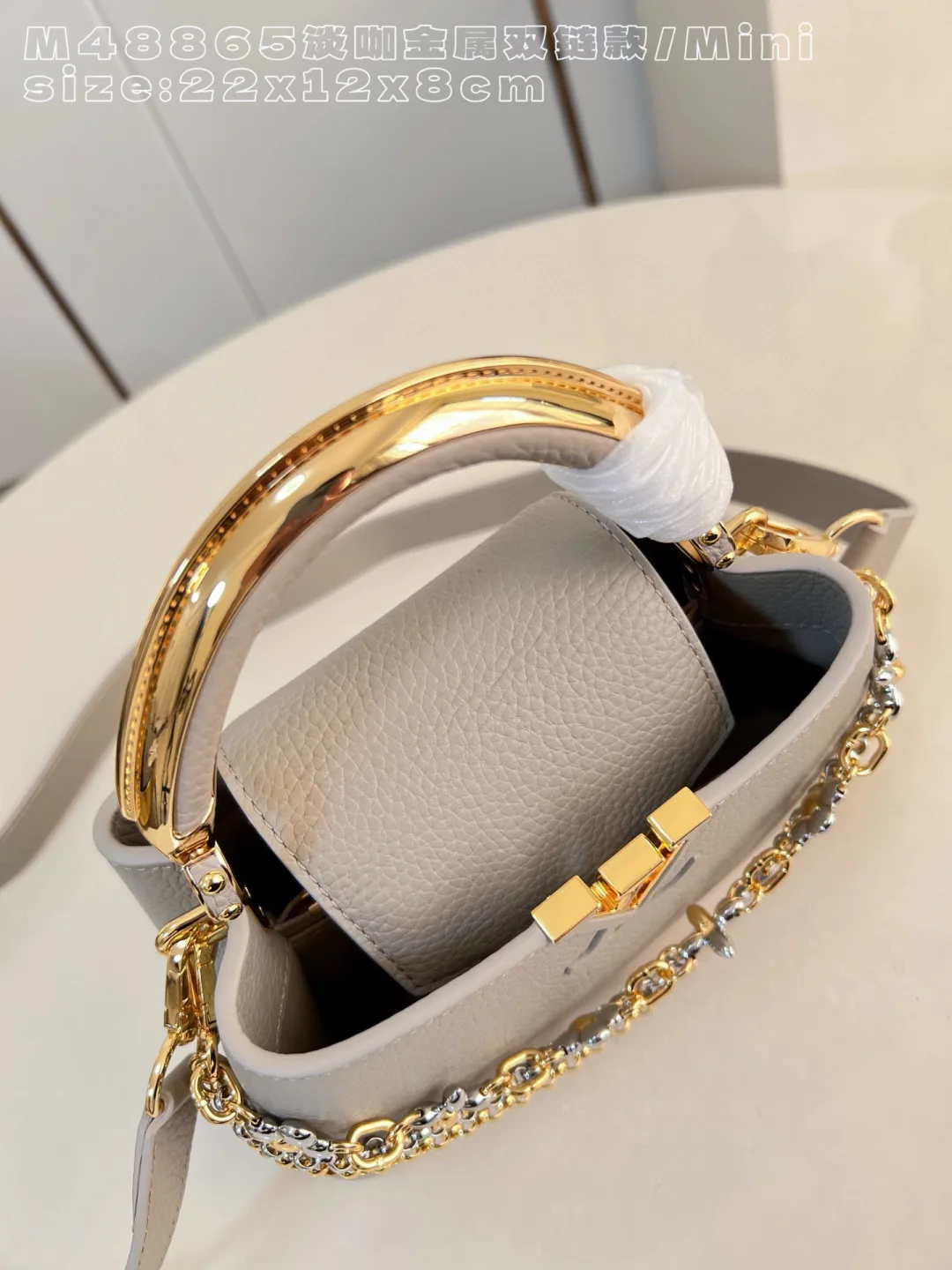 Louis Vuitton Calfskin Capucines Crossbody Bag product photo from LabelPicks