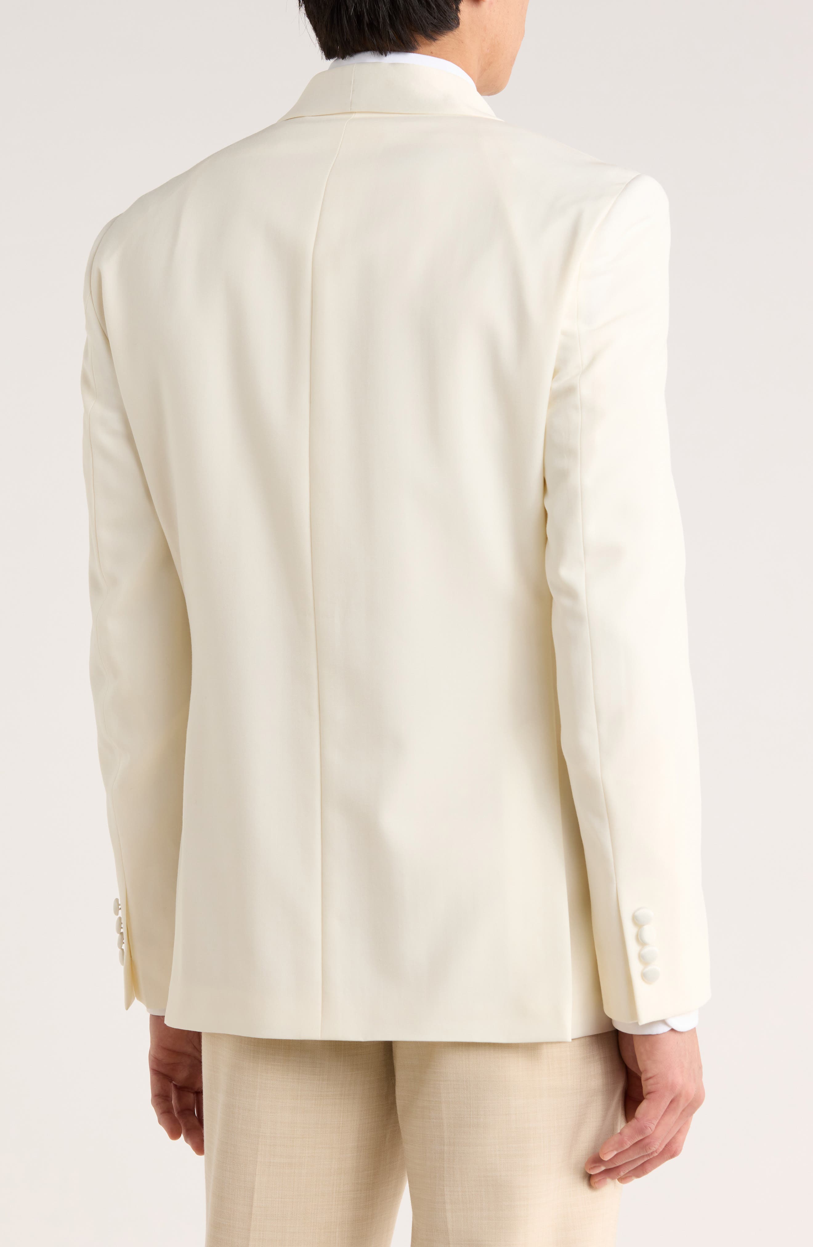 Tommy Hilfiger Satin Shawl Collar Tuxedo Jacket