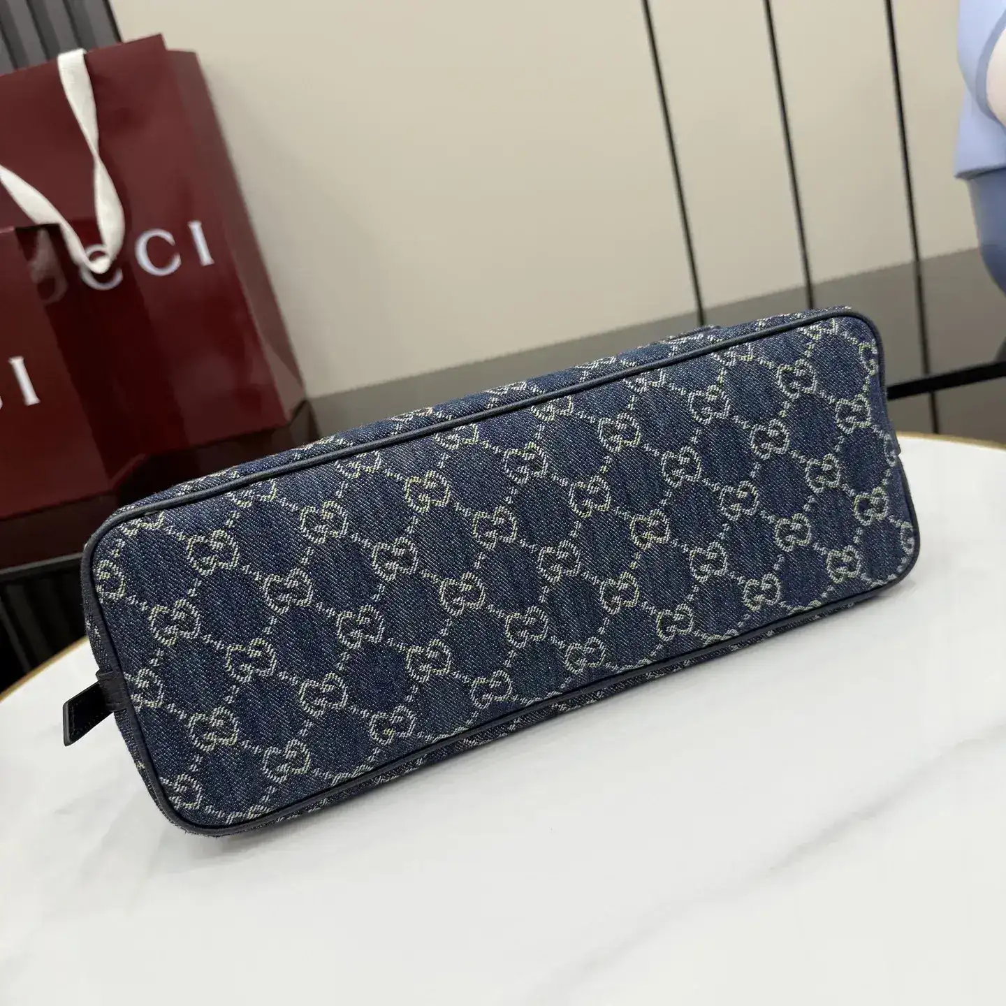 Gucci Blue Generation Nylon Shoulder Bag product photo from LabelPicks