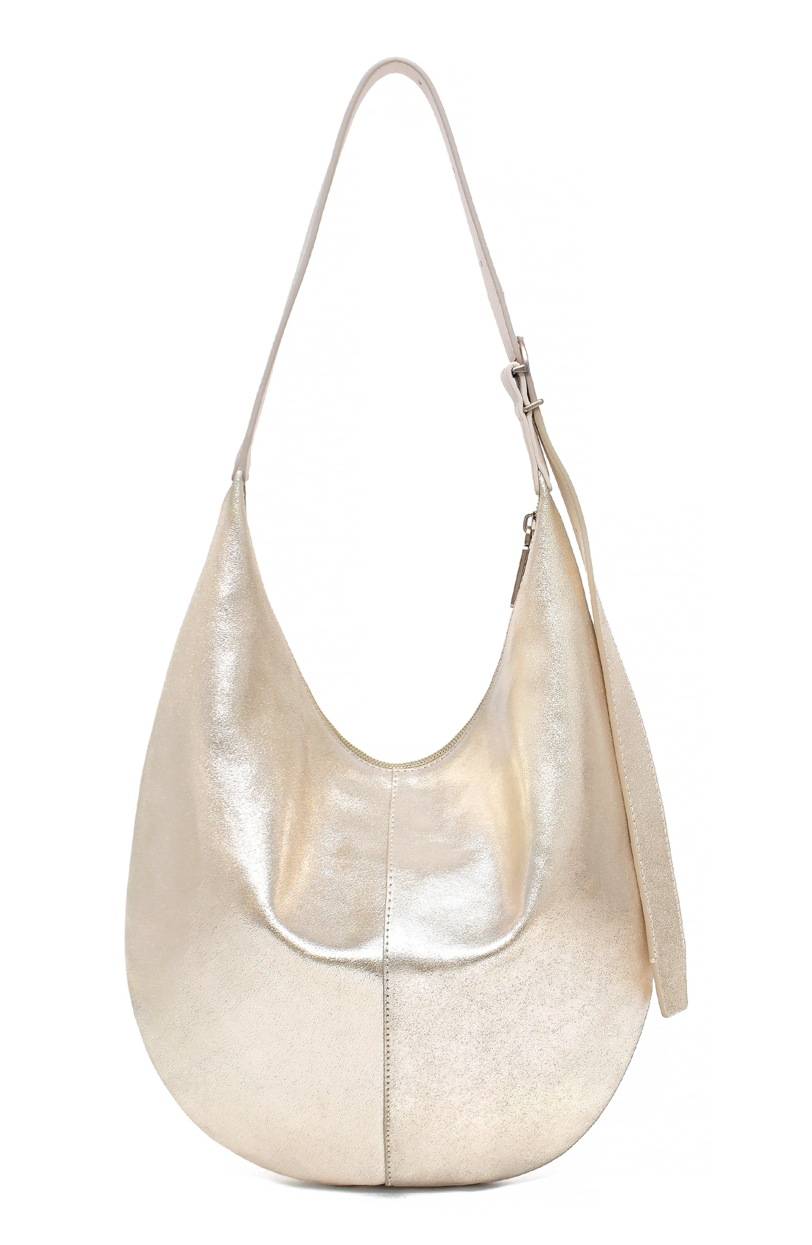 Thacker Wyatt Shimmer Leather Hobo