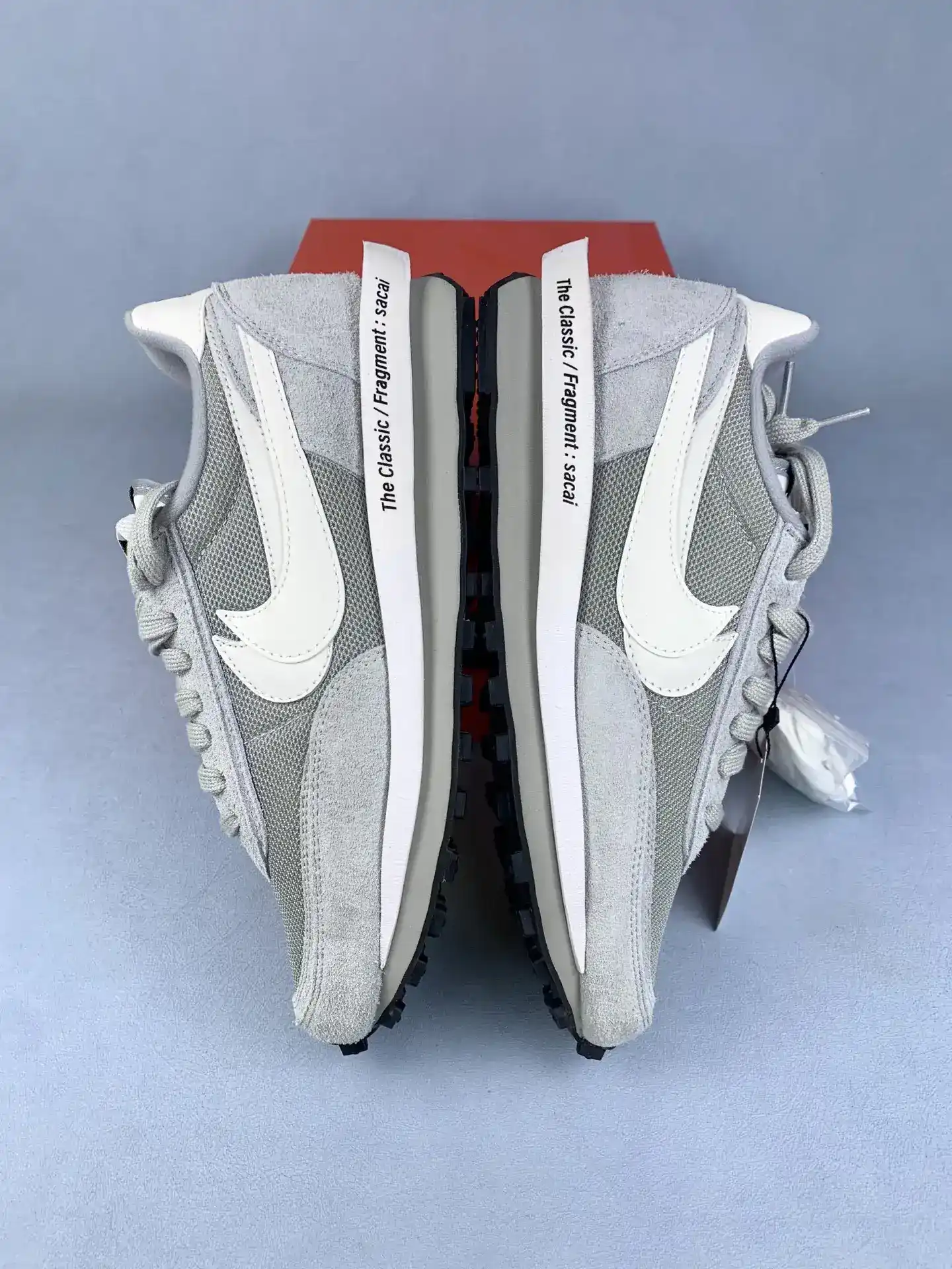 Fragment Design x sacai x Nike LDWaffle “Light Smoke Grey” - Light Smoke Grey/White/Black product photo from LabelPicks