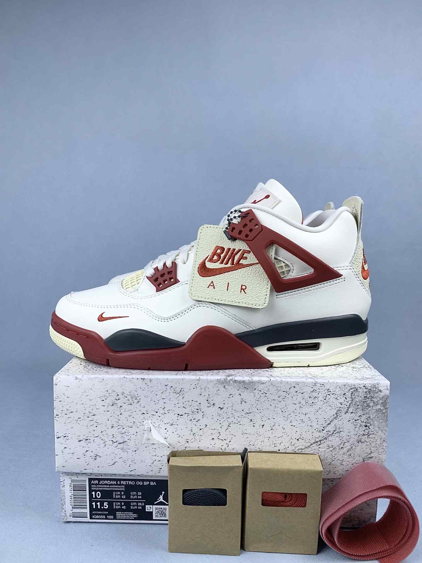 Nigel Sylvester x Air Jordan 4 “Brick After Brick” Shoes