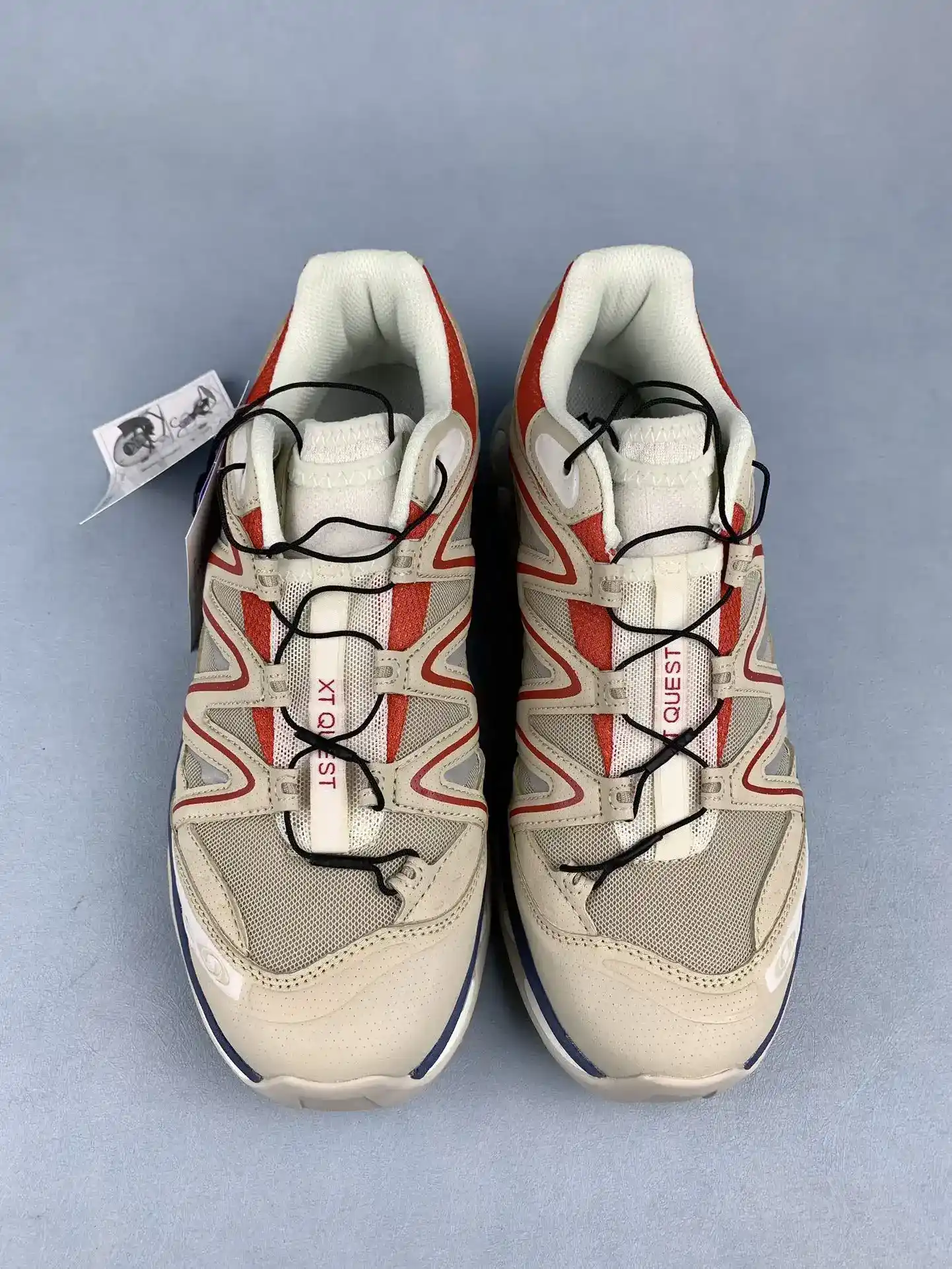 Salomon XT-Quest “Cream White Red” Shoes product photo from LabelPicks