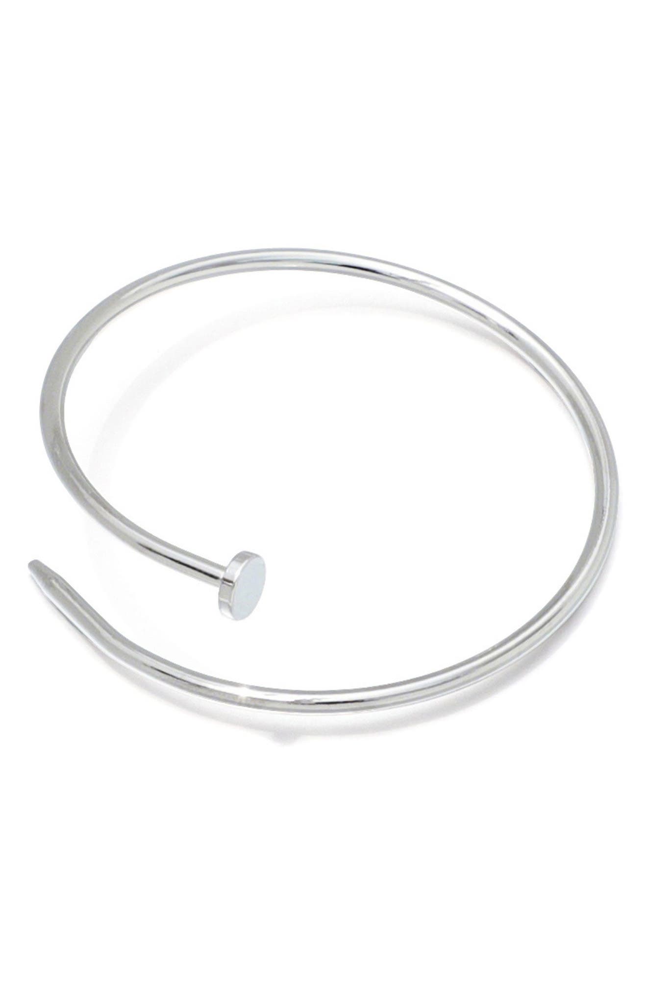 Adornia Set of 2 Nail Cuff Bracelets