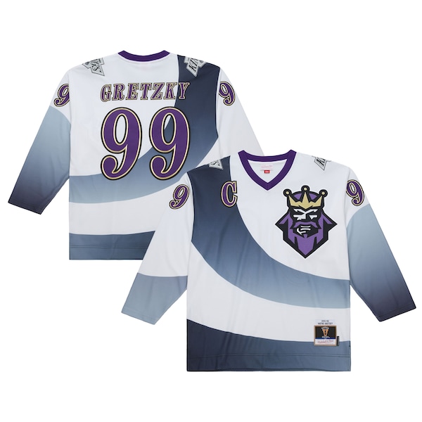 Wayne Gretzky Los Angeles Kings  1995-96 Power Play Jersey - White