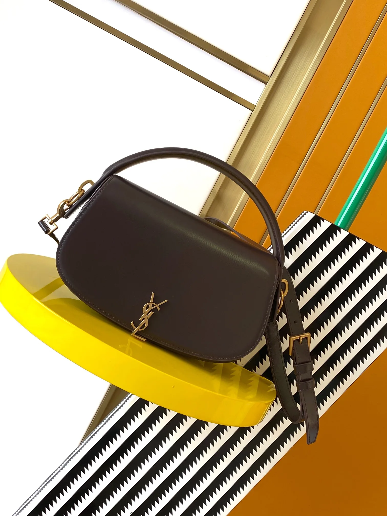 Saint Laurent Calfskin Top Handle Bag product photo from LabelPicks