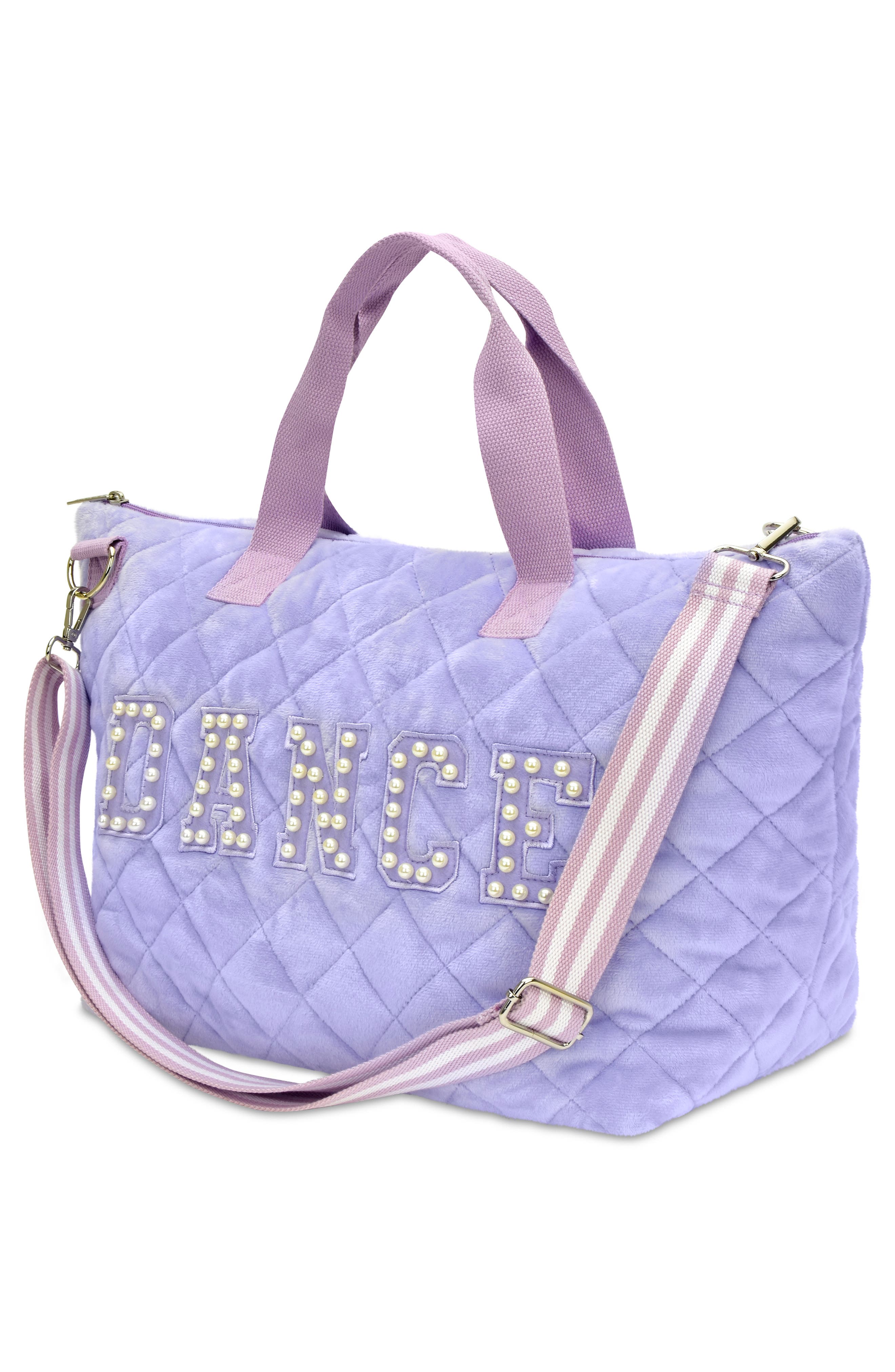 Iscream Kids' Love To Dance Quilted Overnight Tote