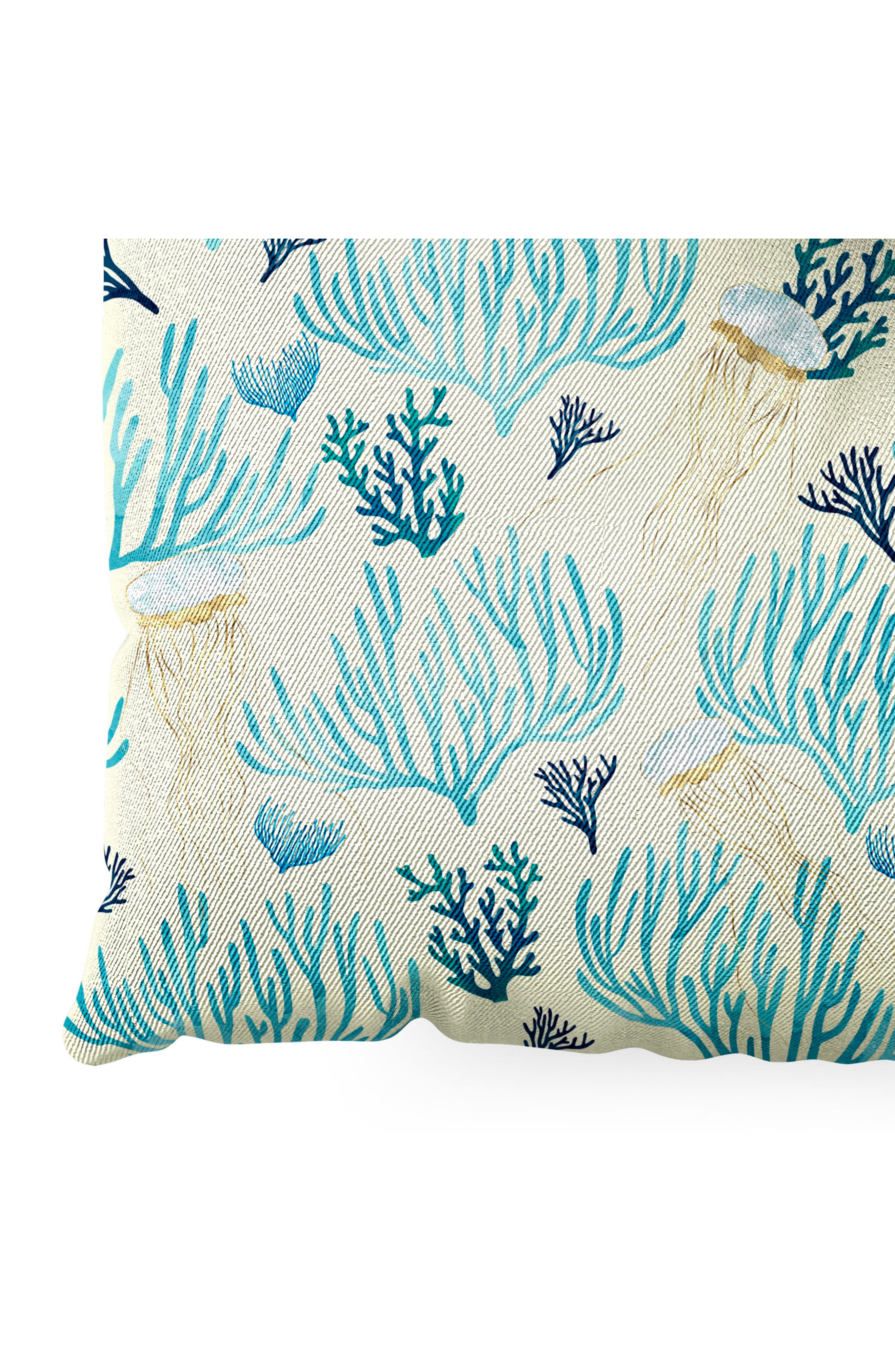 Deny Designs Jellyfish & Coral Seat Cushion
