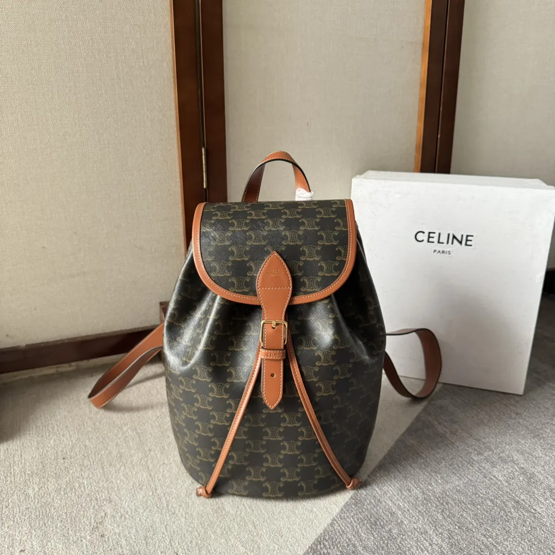 Celine Folco Triomphe Canvas Backpack product photo from LabelPicks