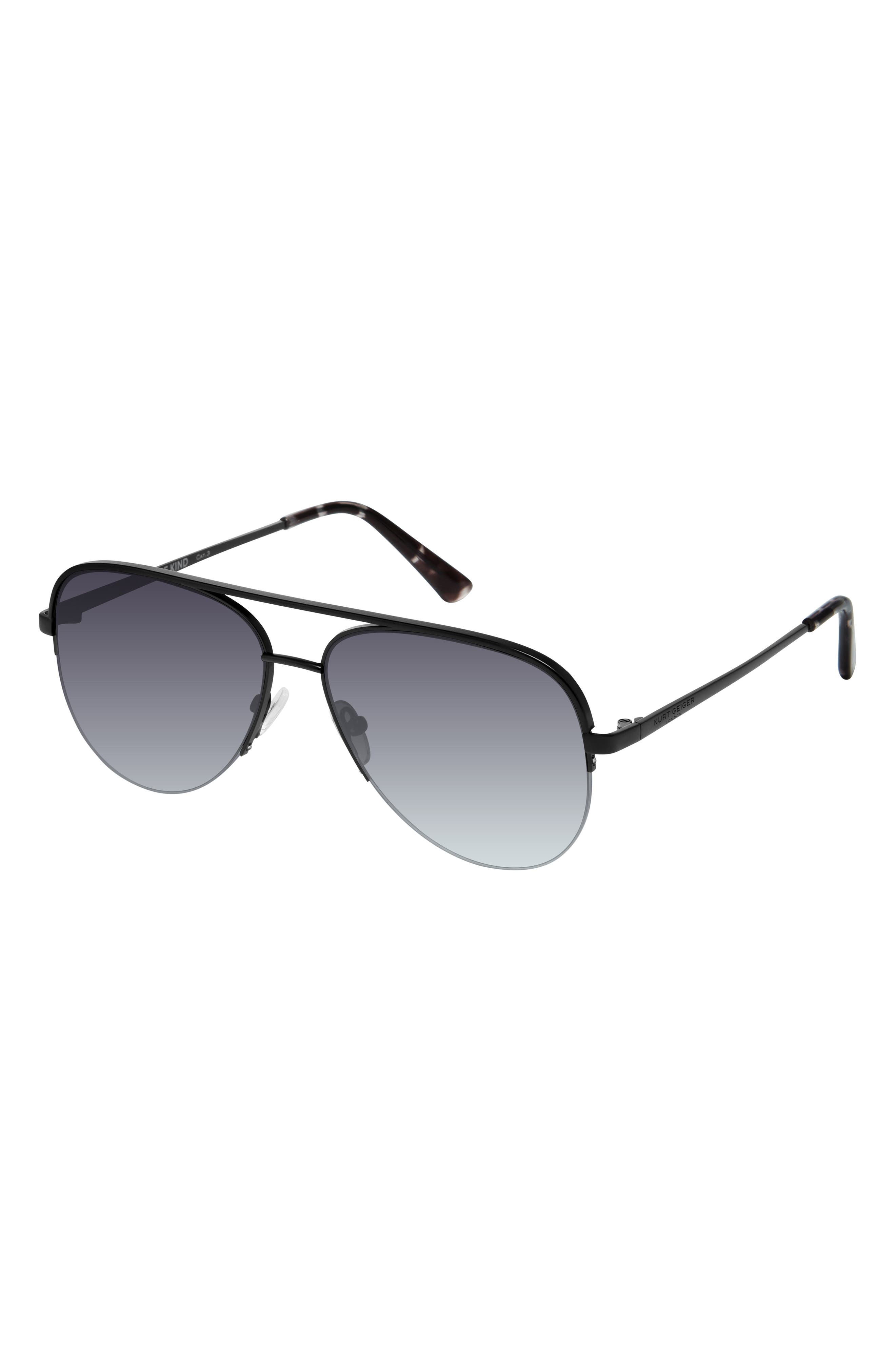Kurt Geiger London 59mm Aviator Sunglasses