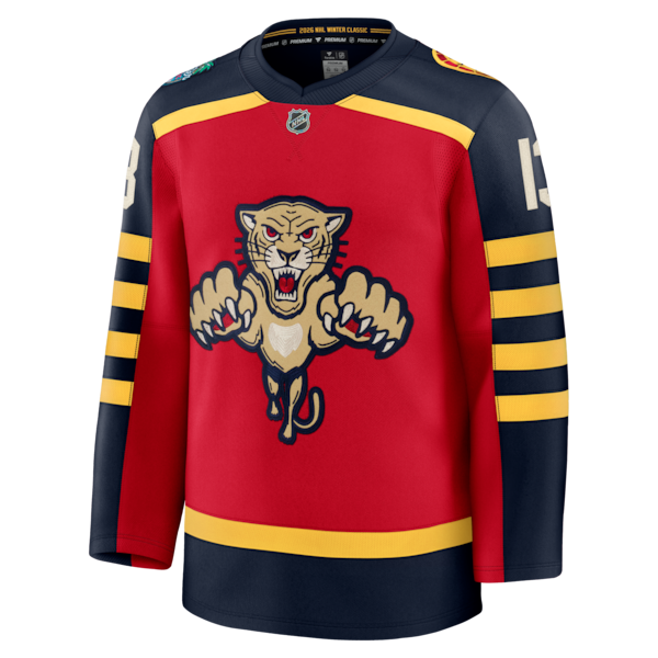 Sam Reinhart Florida Panthers  2026 NHL Winter Classic Premium Jersey - Red