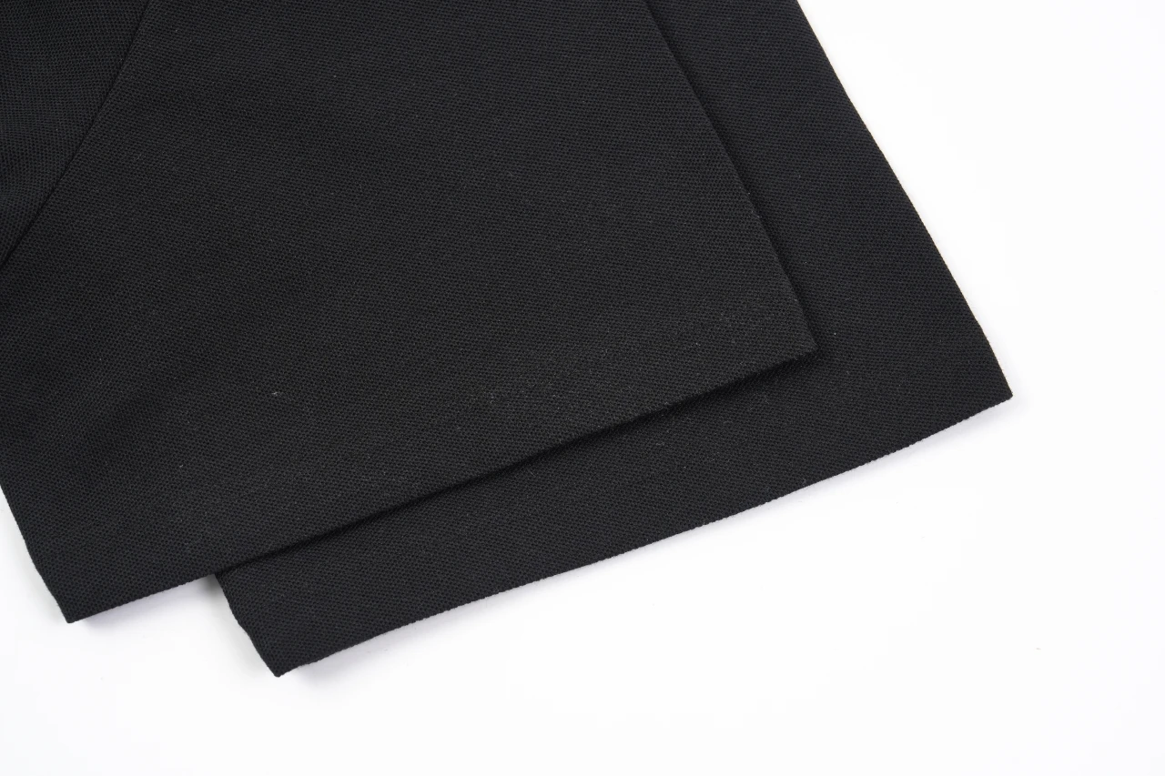 Burberry Black Blue Trim Equestrian Knight Polo Shirt product photo from LabelPicks
